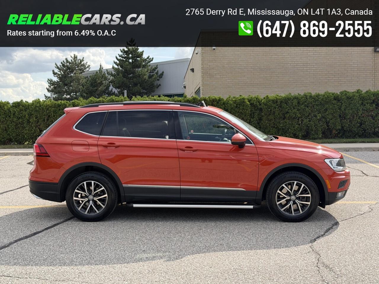 2020 Volkswagen Tiguan COMFORTLINE | AWD | 7 Seater | Sunroof | Leather Photo