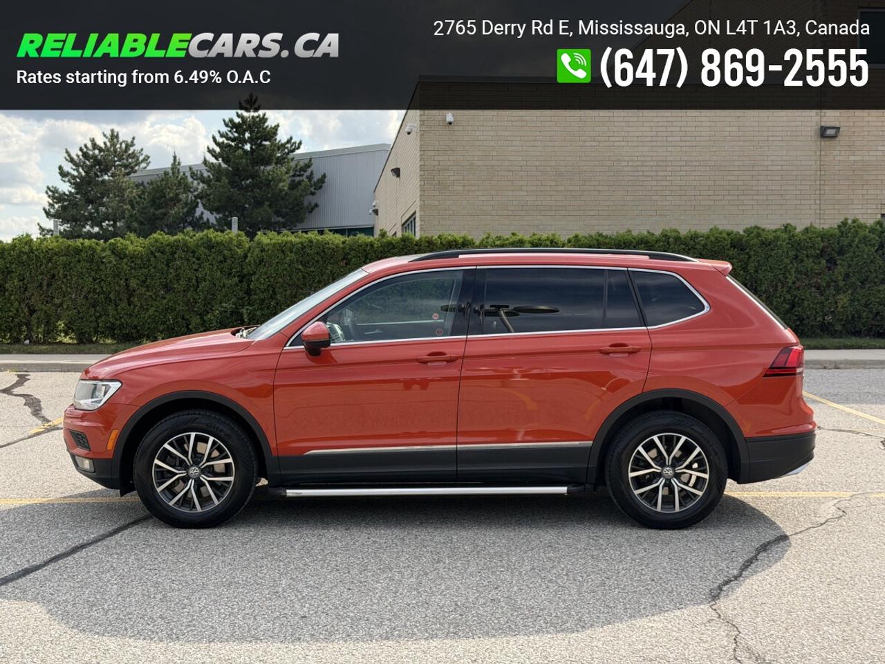 2020 Volkswagen Tiguan COMFORTLINE | AWD | 7 Seater | Sunroof | Leather Photo
