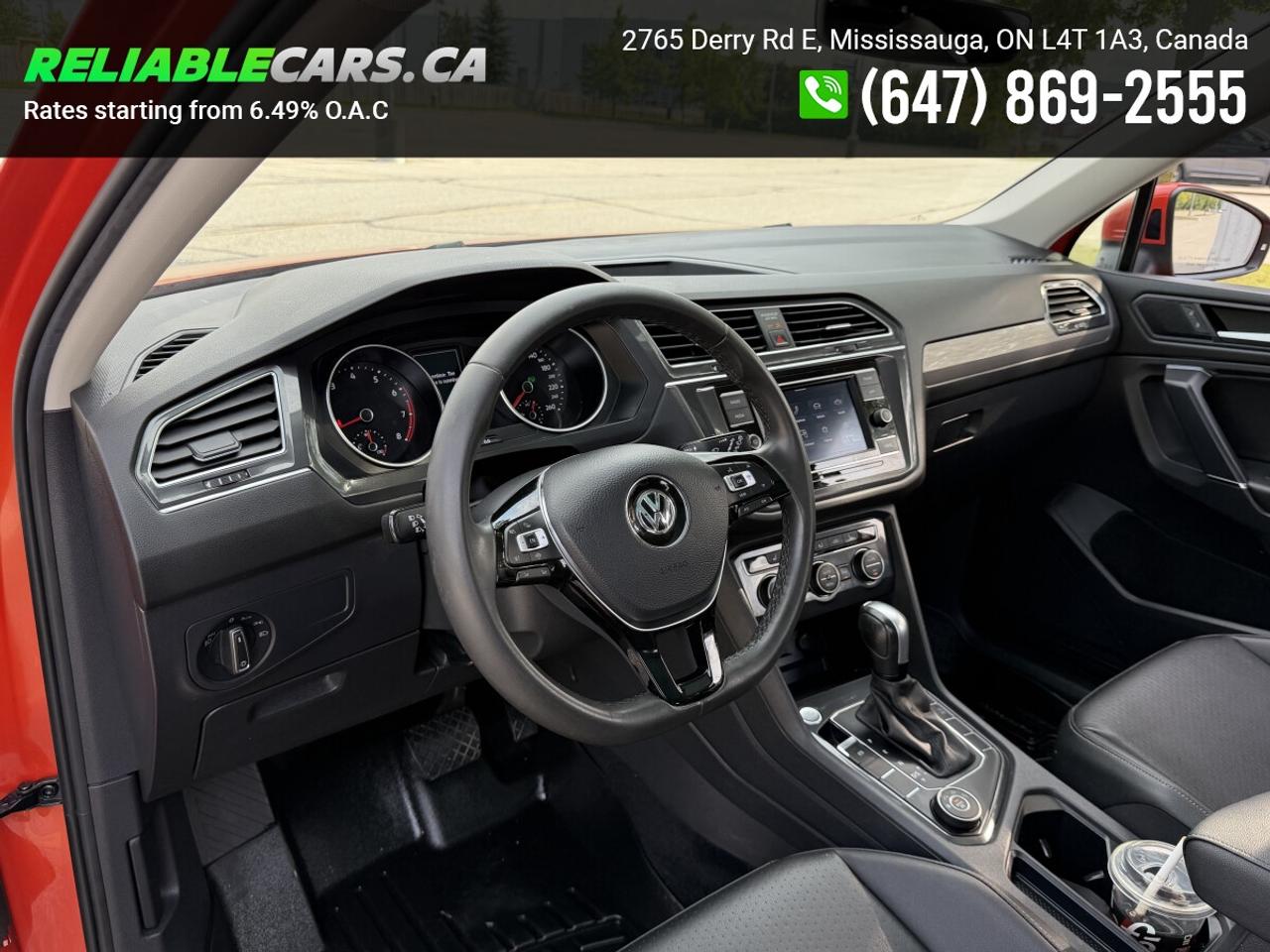 2020 Volkswagen Tiguan COMFORTLINE | AWD | 7 Seater | Sunroof | Leather Photo