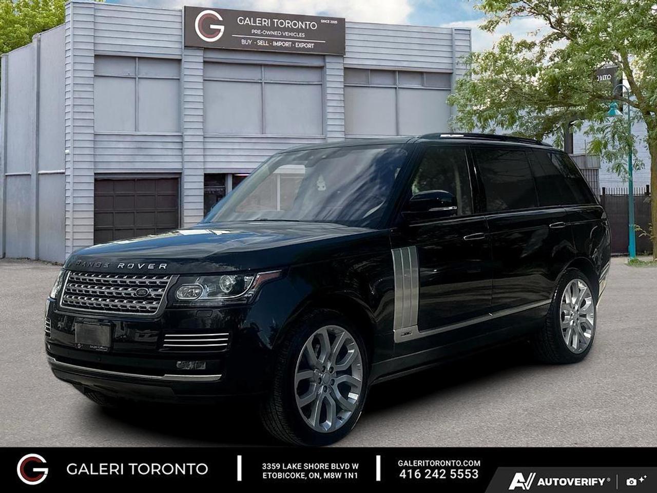 2017 Land Rover Range Rover LWB AUTOBIOGRAPHY|45+ SERVICE RECORDS|REAR TV PCKG Photo0