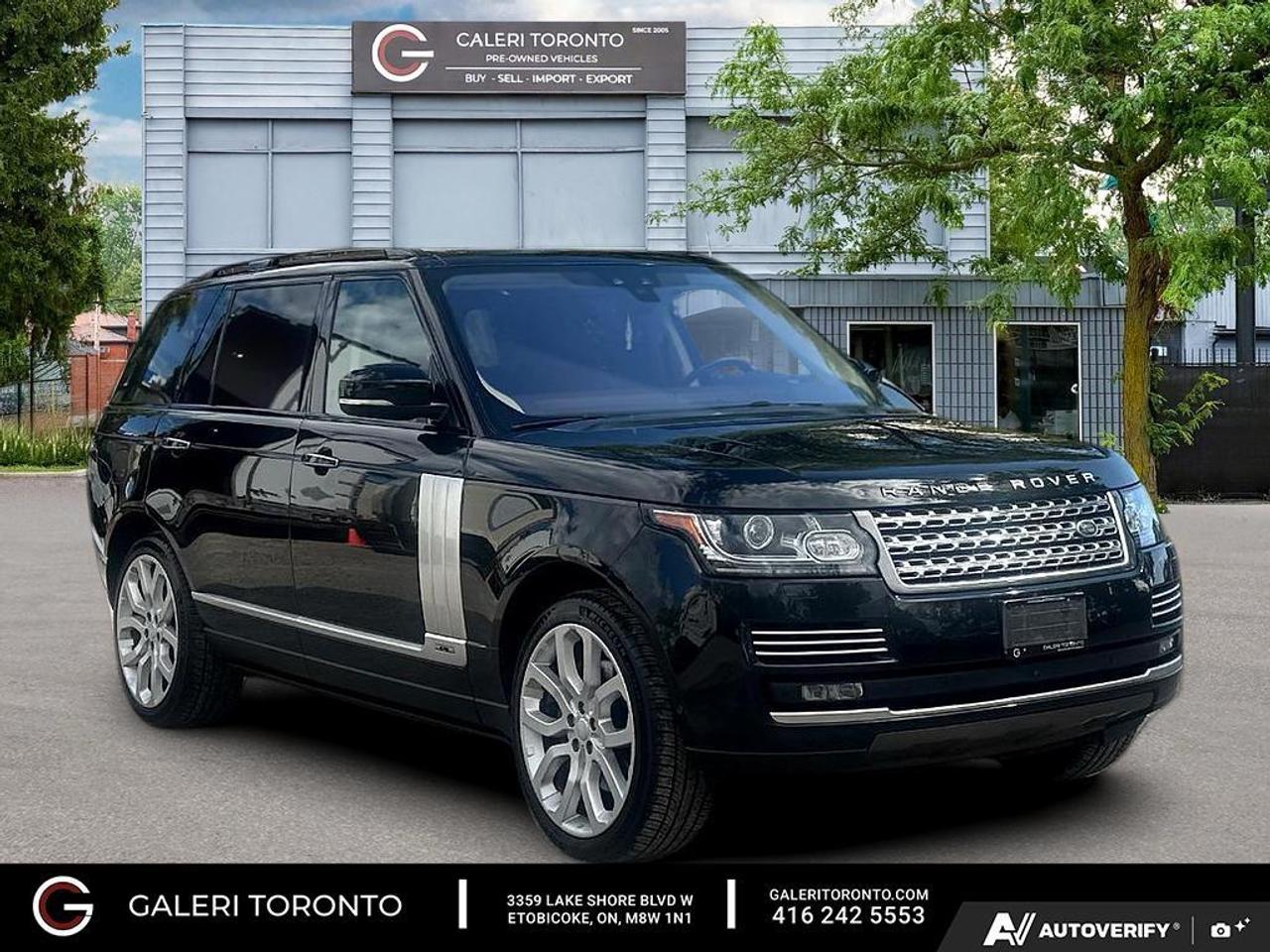 2017 Land Rover Range Rover LWB AUTOBIOGRAPHY|45+ SERVICE RECORDS|REAR TV PCKG Photo1