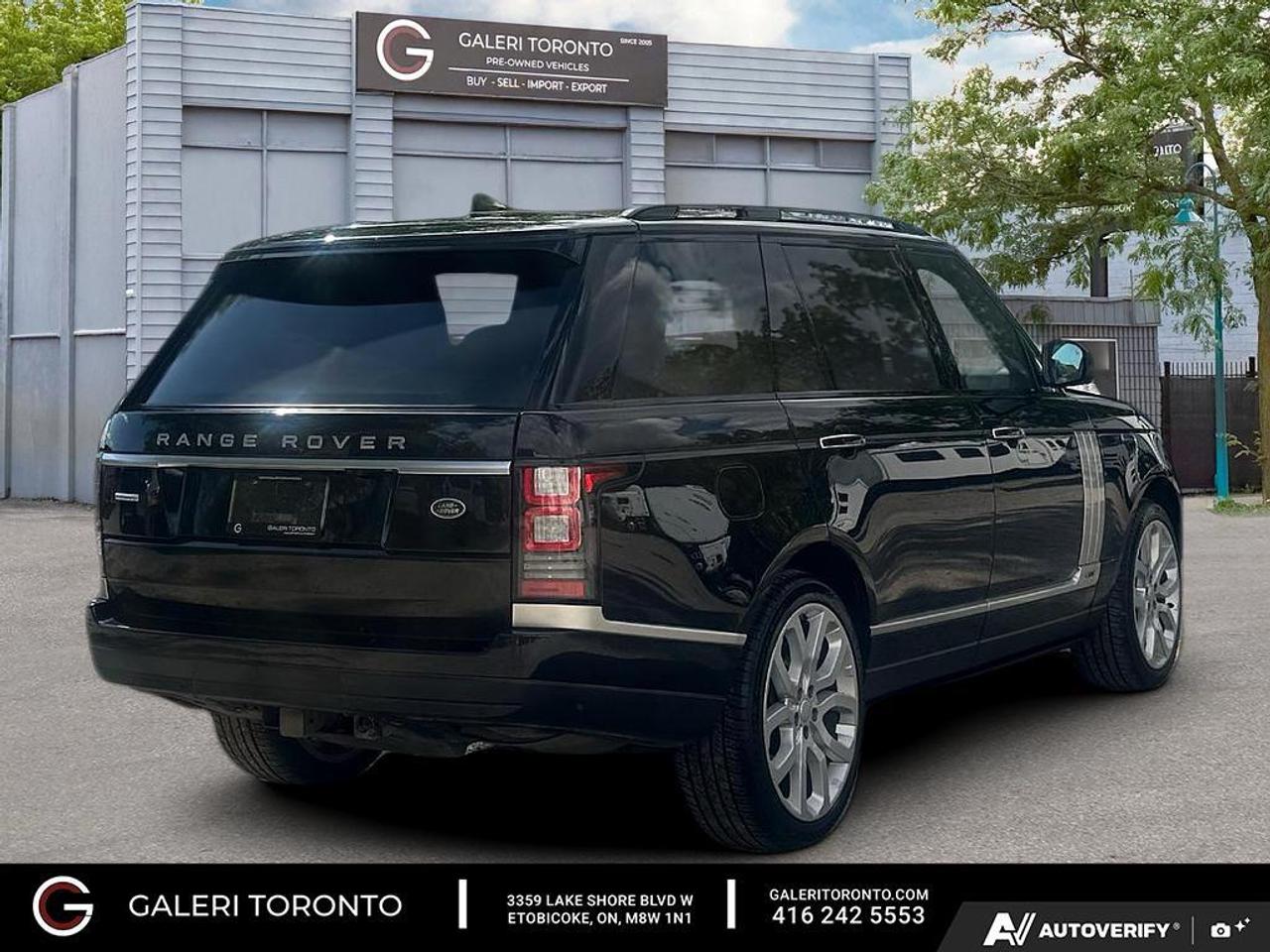 2017 Land Rover Range Rover LWB AUTOBIOGRAPHY|45+ SERVICE RECORDS|REAR TV PCKG Photo