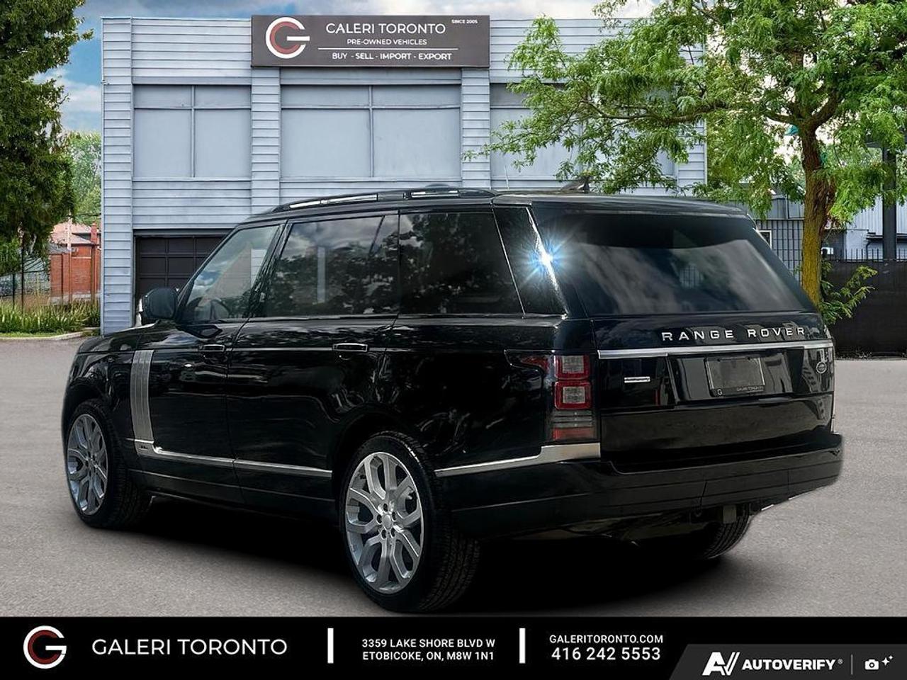 2017 Land Rover Range Rover LWB AUTOBIOGRAPHY|45+ SERVICE RECORDS|REAR TV PCKG Photo