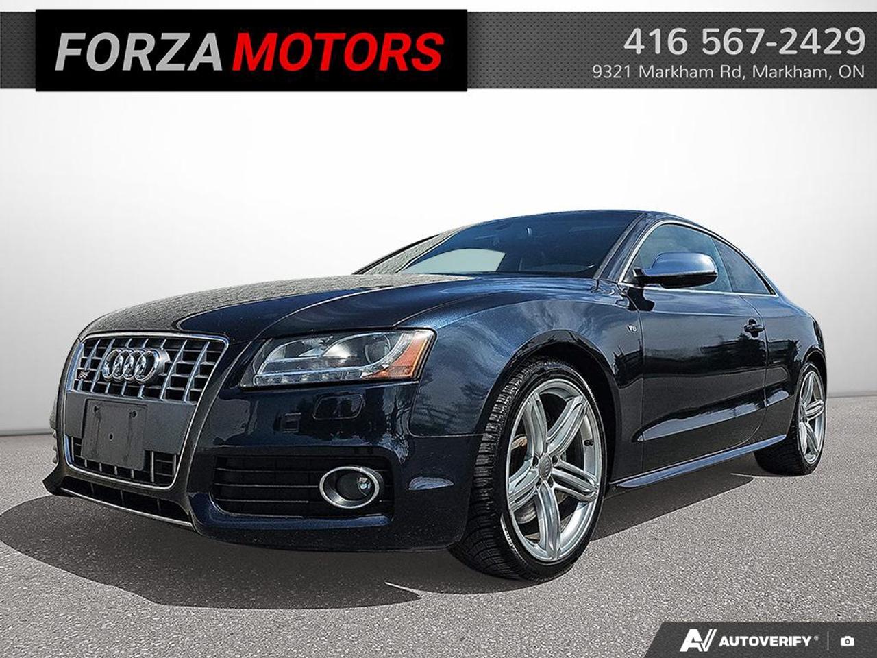 2012 Audi S5 QUATTRO 4.2L V8 | ACCIDENT FREE | CERTIFIED Photo