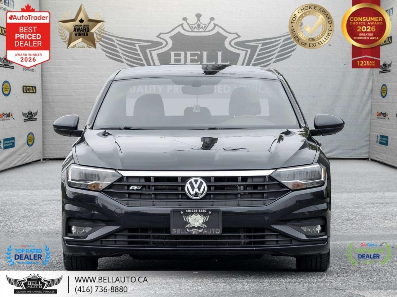 2021 Volkswagen Jetta Highline R-Line Manual   SUNROOF   B.CAM   LTHR   NOACCIDENT Photo1