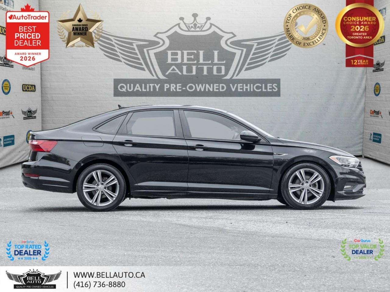 2021 Volkswagen Jetta Highline R-Line Manual   SUNROOF   B.CAM   LTHR   NOACCIDENT Photo