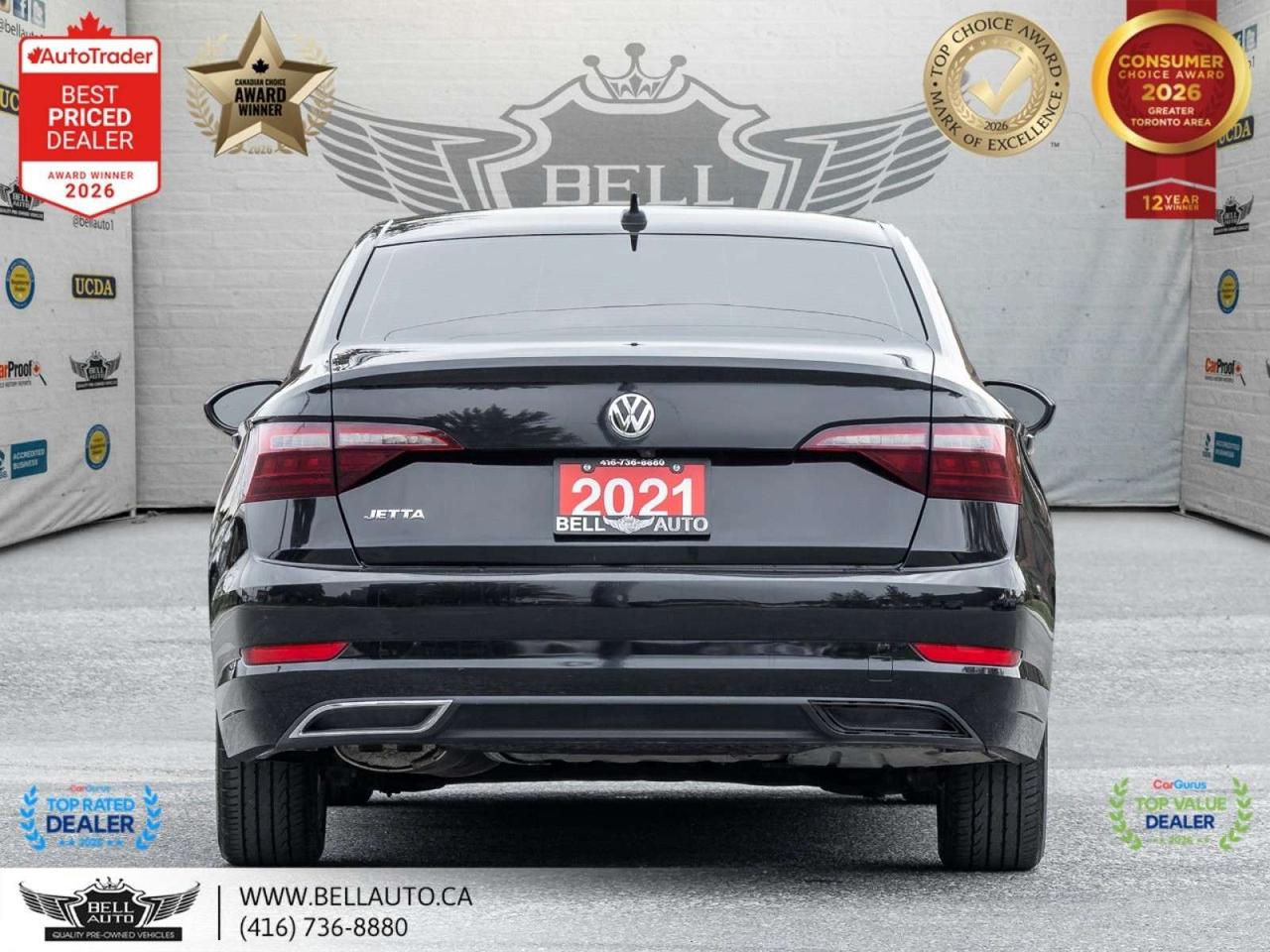 2021 Volkswagen Jetta Highline R-Line Manual   SUNROOF   B.CAM   LTHR   NOACCIDENT Photo