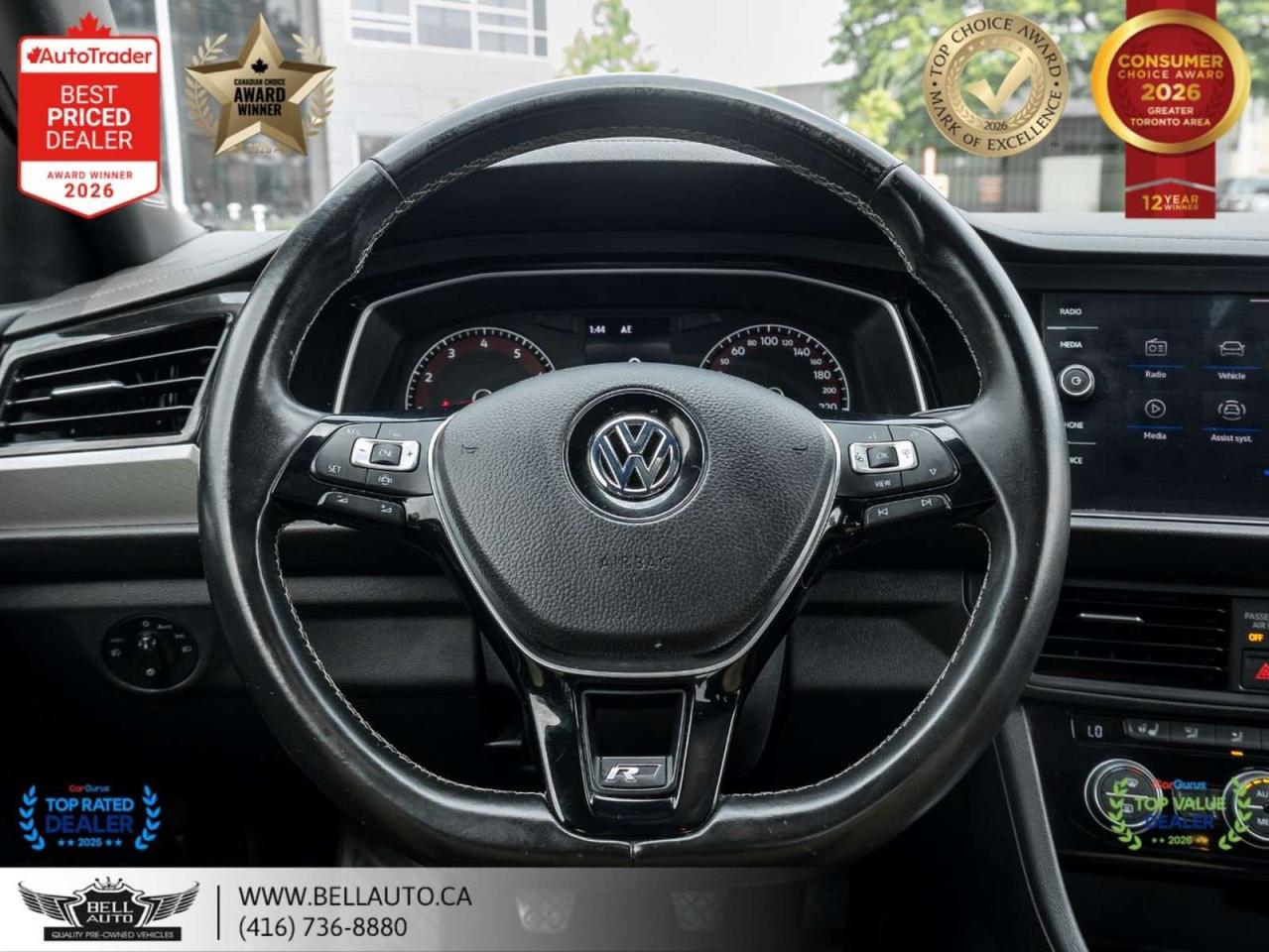 2021 Volkswagen Jetta Highline R-Line Manual   SUNROOF   B.CAM   LTHR   NOACCIDENT Photo
