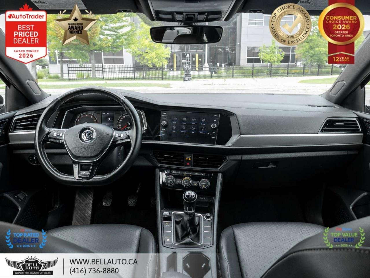 2021 Volkswagen Jetta Highline R-Line Manual   SUNROOF   B.CAM   LTHR   NOACCIDENT Photo