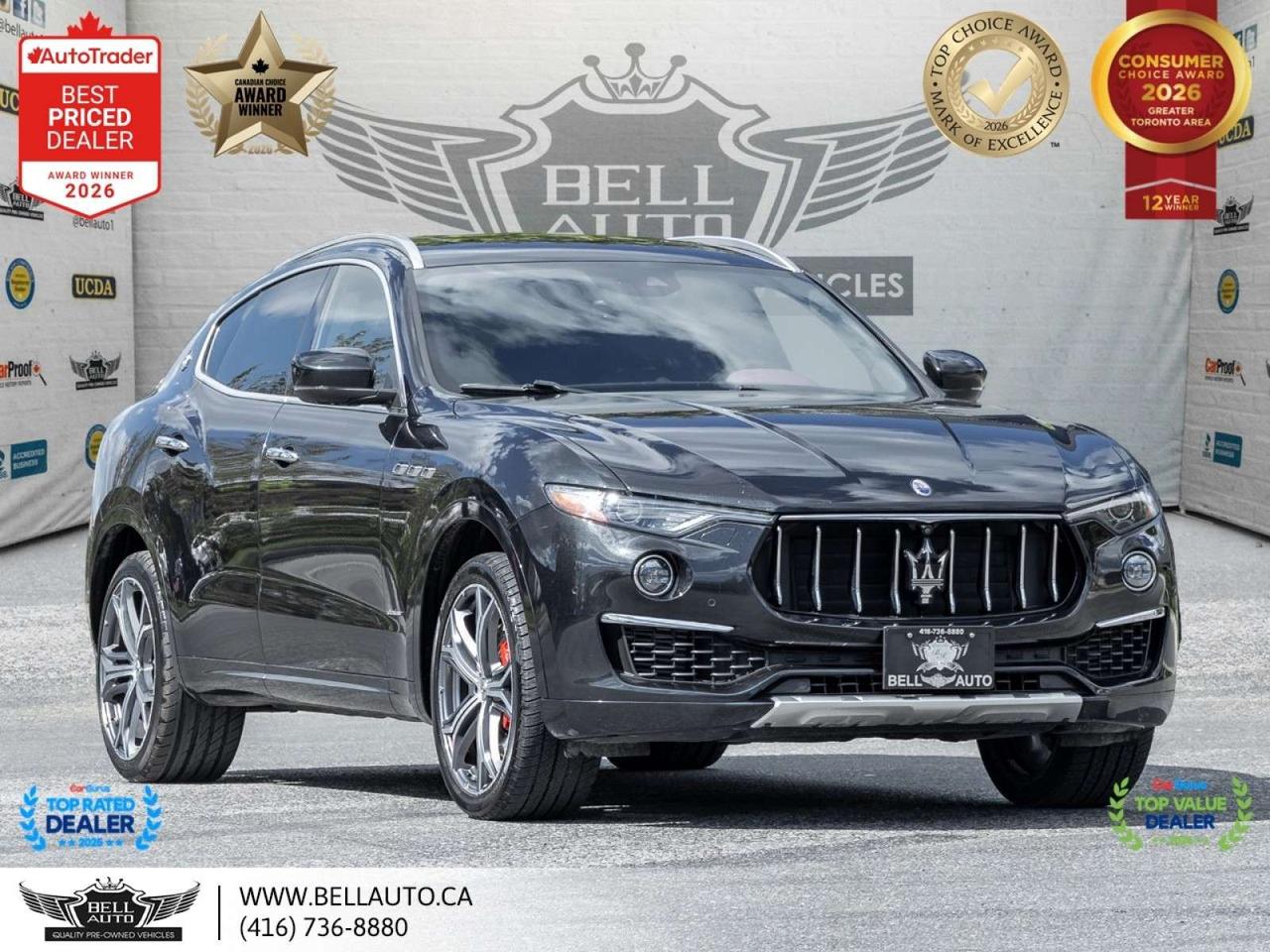 2019 Maserati Levante GranLusso   NAVI   360CAM   PANO   REDLTHR   HARMAN   NOACCIDENT Photo