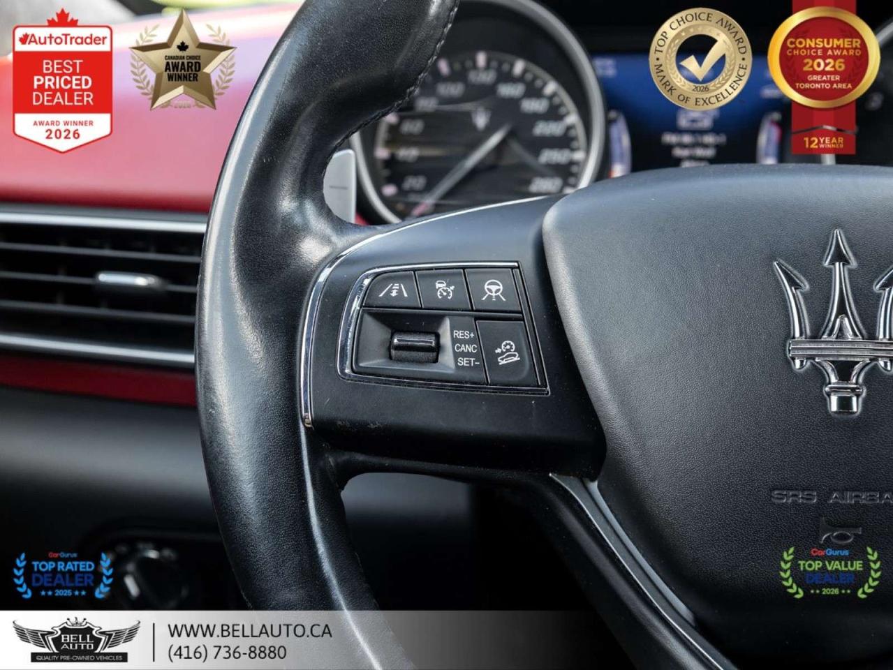 2019 Maserati Levante GranLusso   NAVI   360CAM   PANO   REDLTHR   HARMAN   NOACCIDENT Photo