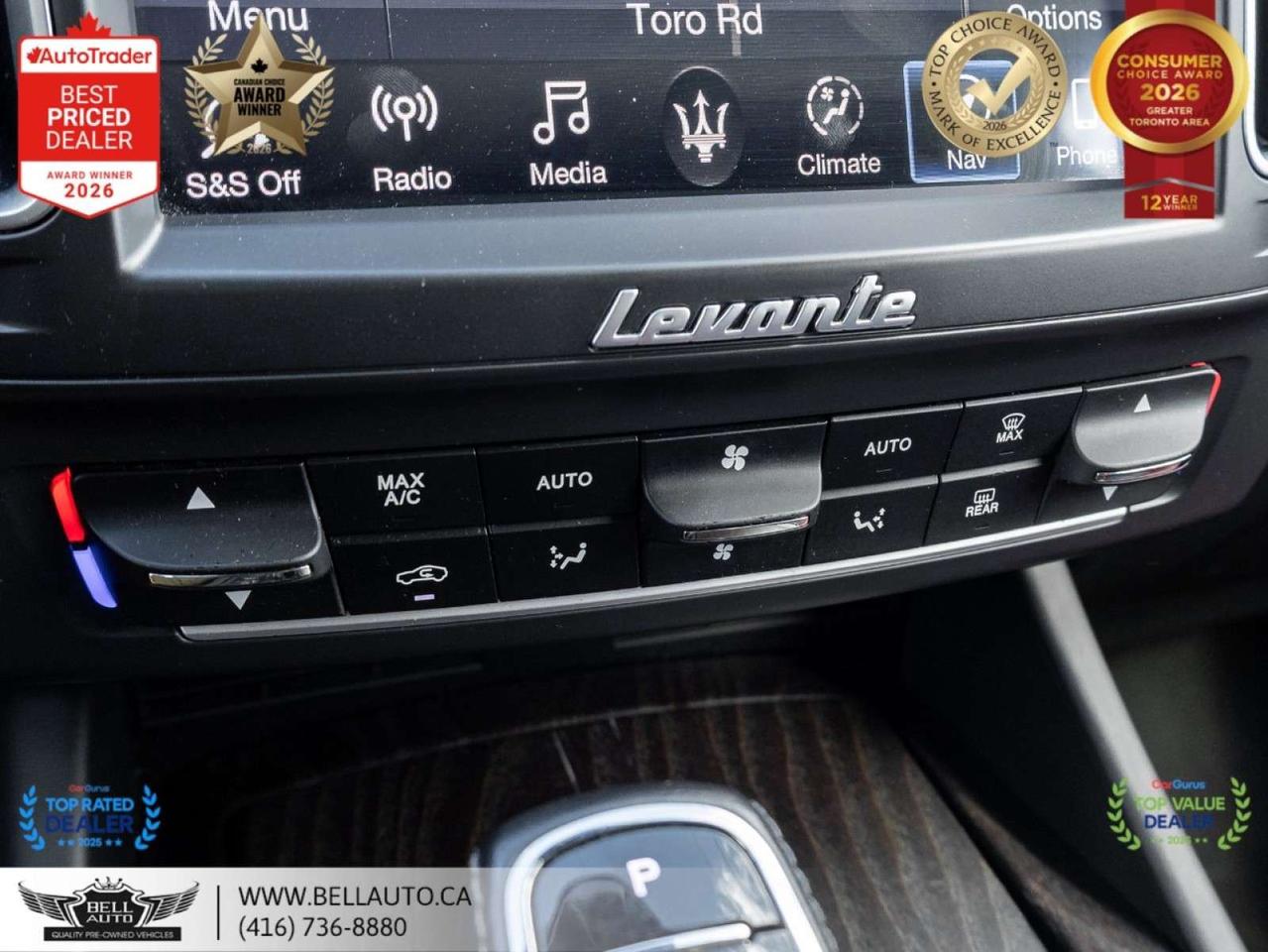 2019 Maserati Levante GranLusso   NAVI   360CAM   PANO   REDLTHR   HARMAN   NOACCIDENT Photo