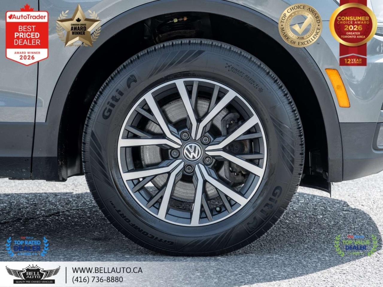 2019 Volkswagen Tiguan Comfortline   7PASS   NAVI   B.CAM   NOACCIDENT Photo
