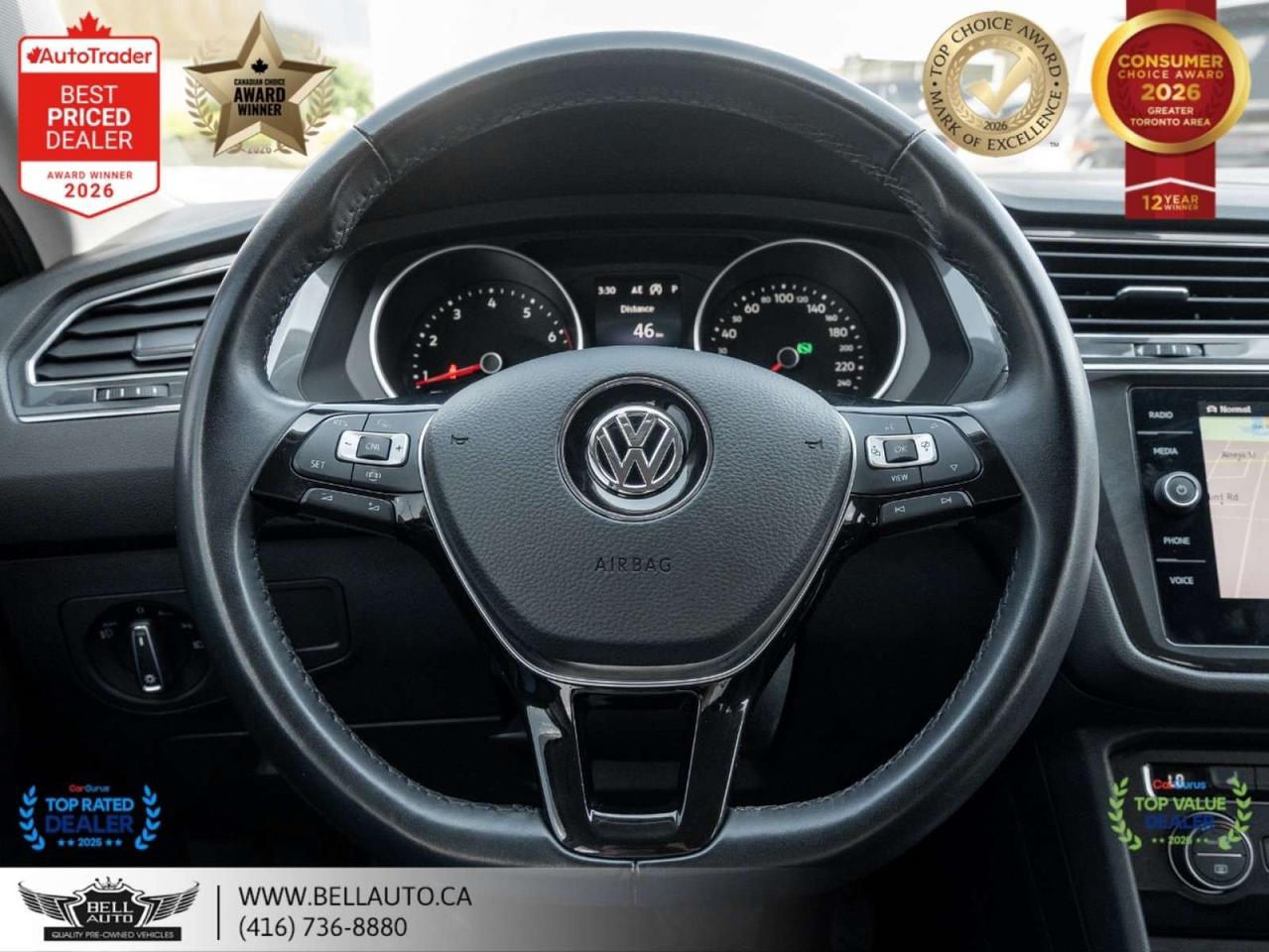 2019 Volkswagen Tiguan Comfortline   7PASS   NAVI   B.CAM   NOACCIDENT Photo