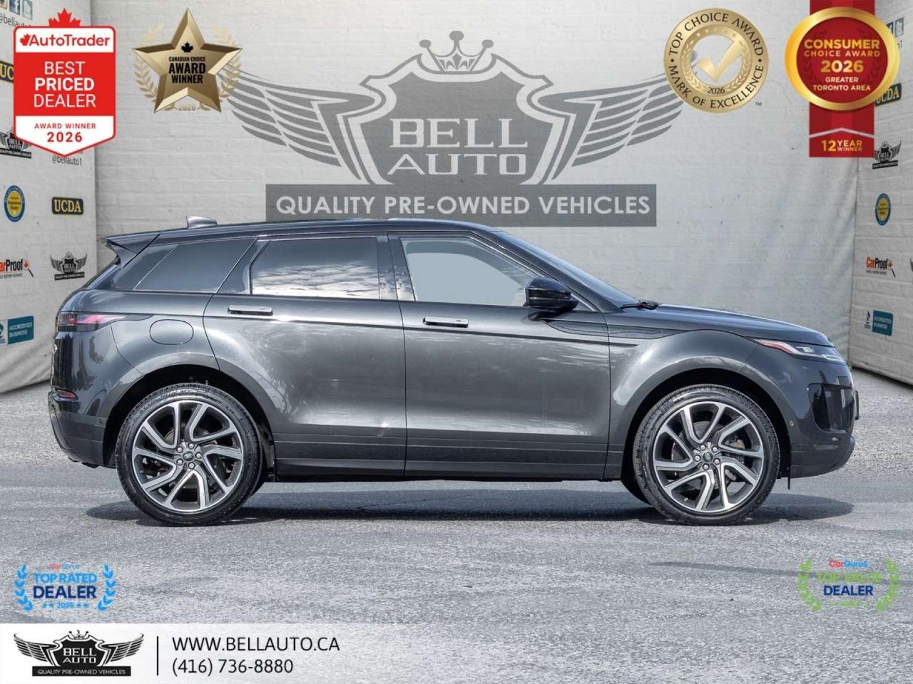 2020 Land Rover Range Rover Evoque SE   AWD   NAVI   B.CAM   MERIDIAN   NOACCIDENT Photo