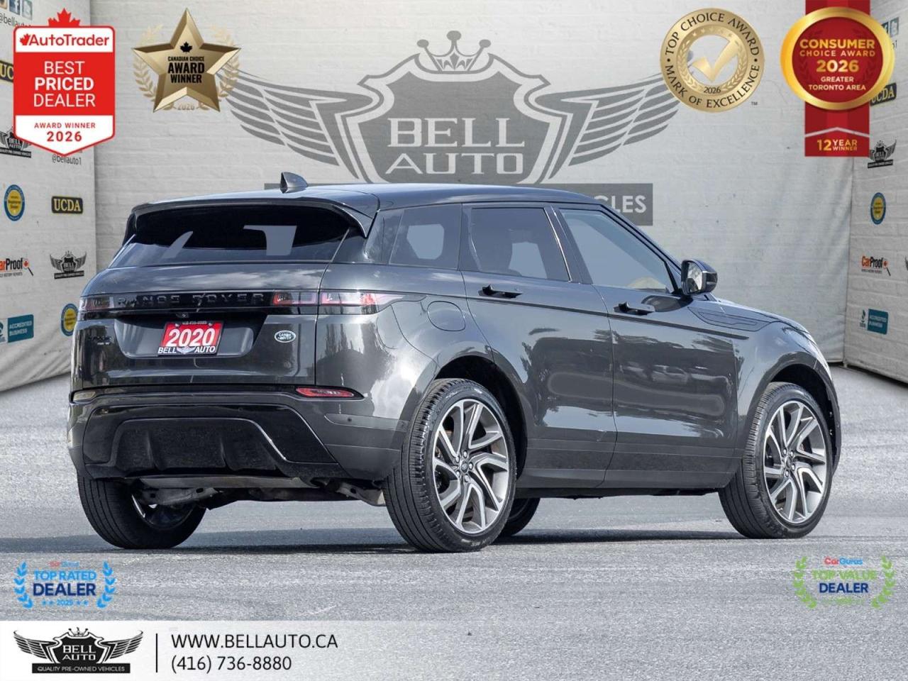 2020 Land Rover Range Rover Evoque SE   AWD   NAVI   B.CAM   MERIDIAN   NOACCIDENT Photo