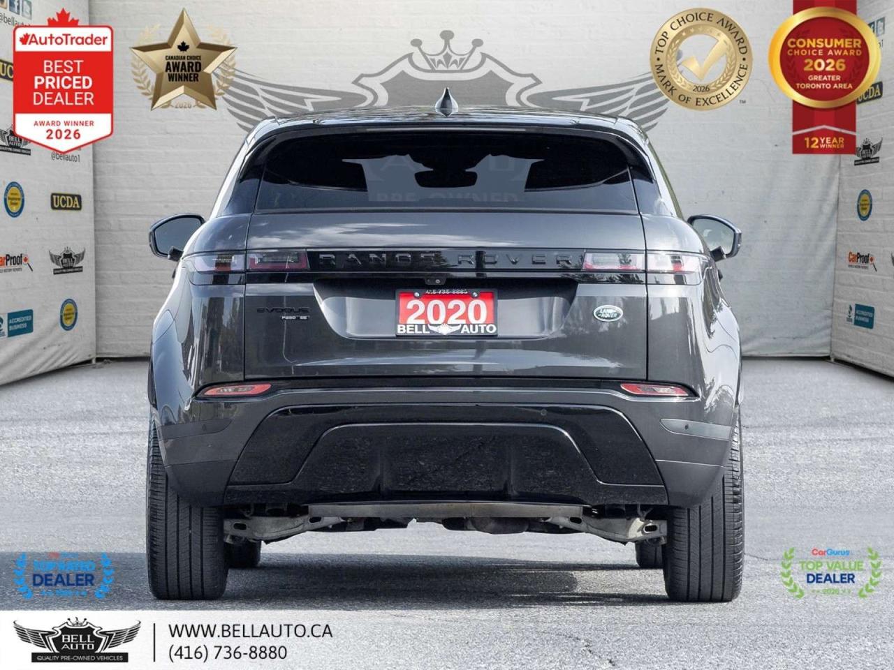 2020 Land Rover Range Rover Evoque SE   AWD   NAVI   B.CAM   MERIDIAN   NOACCIDENT Photo