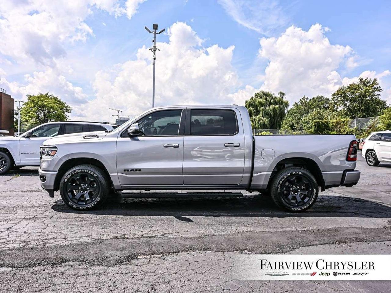 2023 RAM 1500 Sport 4x4 Crew Cab 5'7 Box DUAL PANO ROOF   LEATHER   NIGHT EDITION   REMOTE START   HEATED SEATS Photo