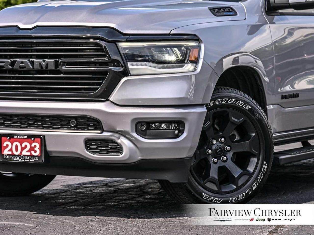 2023 RAM 1500 Sport 4x4 Crew Cab 5'7 Box DUAL PANO ROOF   LEATHER   NIGHT EDITION   REMOTE START   HEATED SEATS Photo