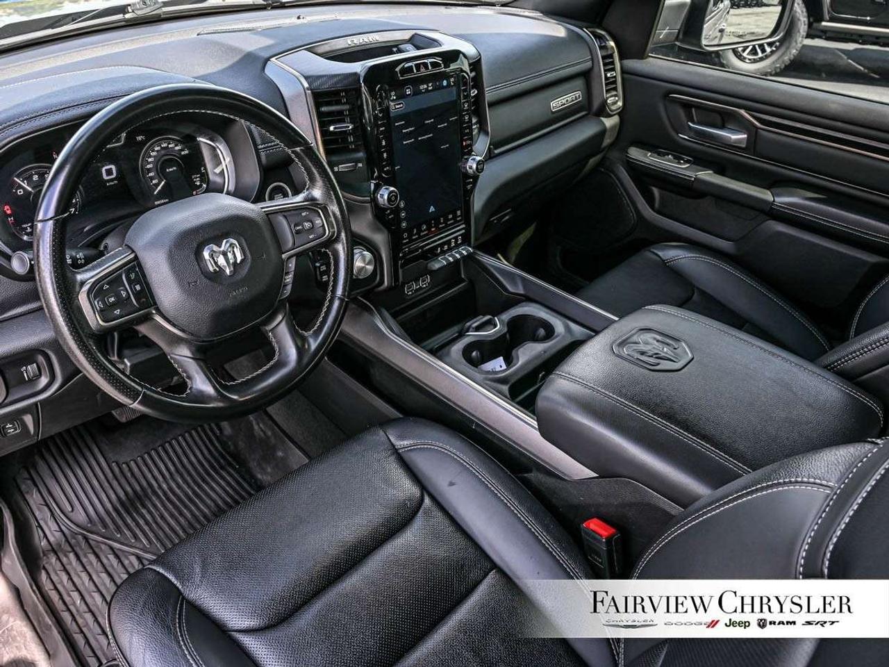 2023 RAM 1500 Sport 4x4 Crew Cab 5'7 Box DUAL PANO ROOF   LEATHER   NIGHT EDITION   REMOTE START   HEATED SEATS Photo