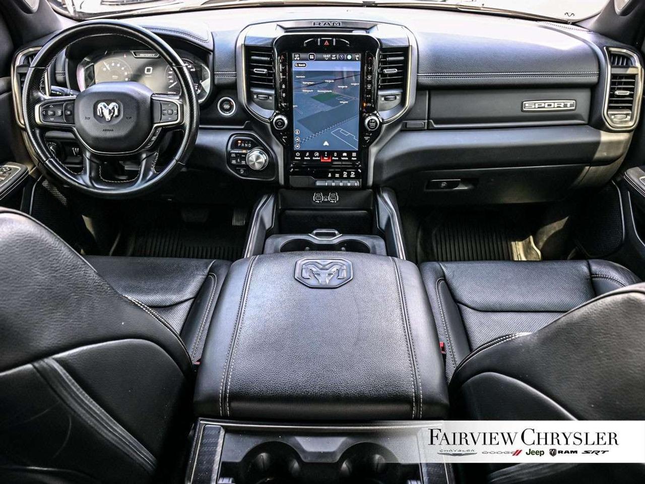 2023 RAM 1500 Sport 4x4 Crew Cab 5'7 Box DUAL PANO ROOF   LEATHER   NIGHT EDITION   REMOTE START   HEATED SEATS Photo