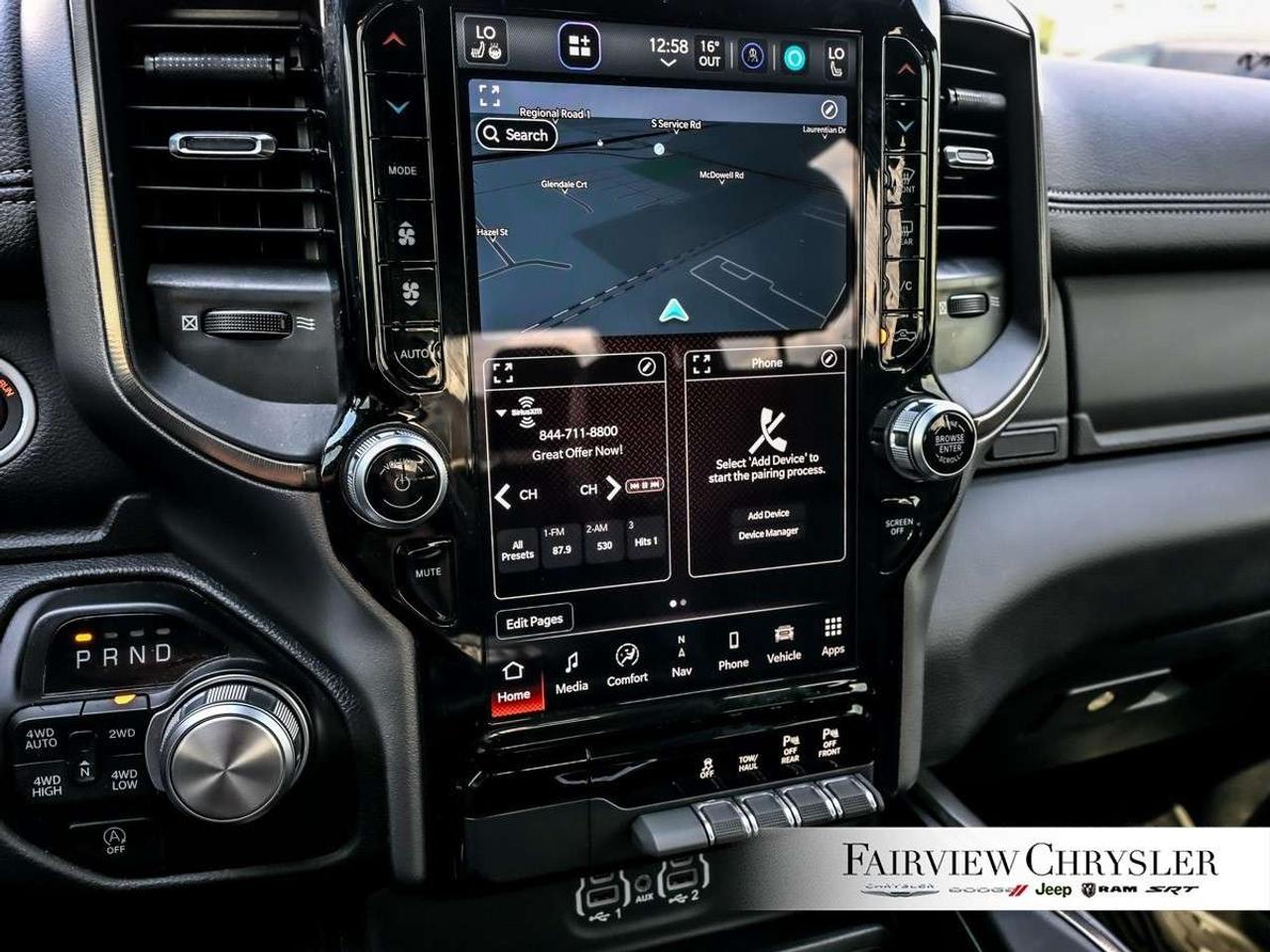 2023 RAM 1500 Sport 4x4 Crew Cab 5'7 Box DUAL PANO ROOF   LEATHER   NIGHT EDITION   REMOTE START   HEATED SEATS Photo