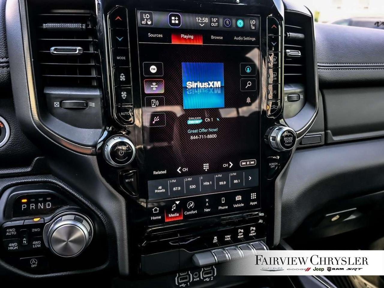 2023 RAM 1500 Sport 4x4 Crew Cab 5'7 Box DUAL PANO ROOF   LEATHER   NIGHT EDITION   REMOTE START   HEATED SEATS Photo