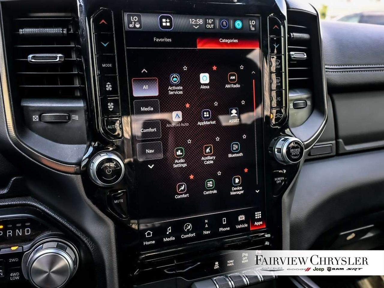2023 RAM 1500 Sport 4x4 Crew Cab 5'7 Box DUAL PANO ROOF   LEATHER   NIGHT EDITION   REMOTE START   HEATED SEATS Photo