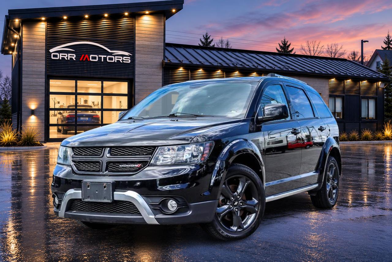 Black 2018 Dodge Journey SUV / Crossover All-Wheel Drive 6-Speed Automatic