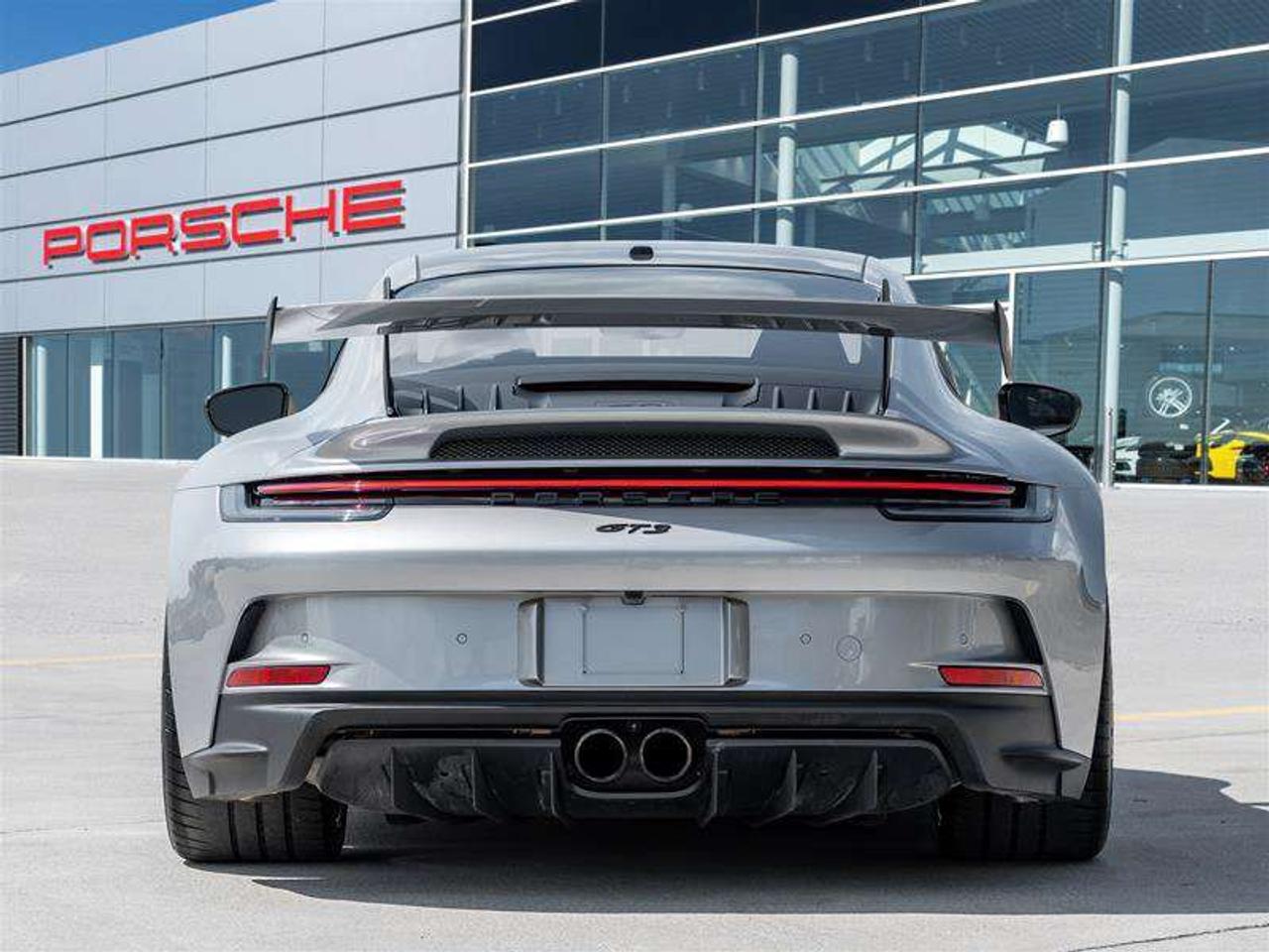 2022 Porsche 911 GT3 Coupe Existing Warranty Until June 2028 Porsche Ceramic Composite Brakes (PCCB) with Calipers in Photo