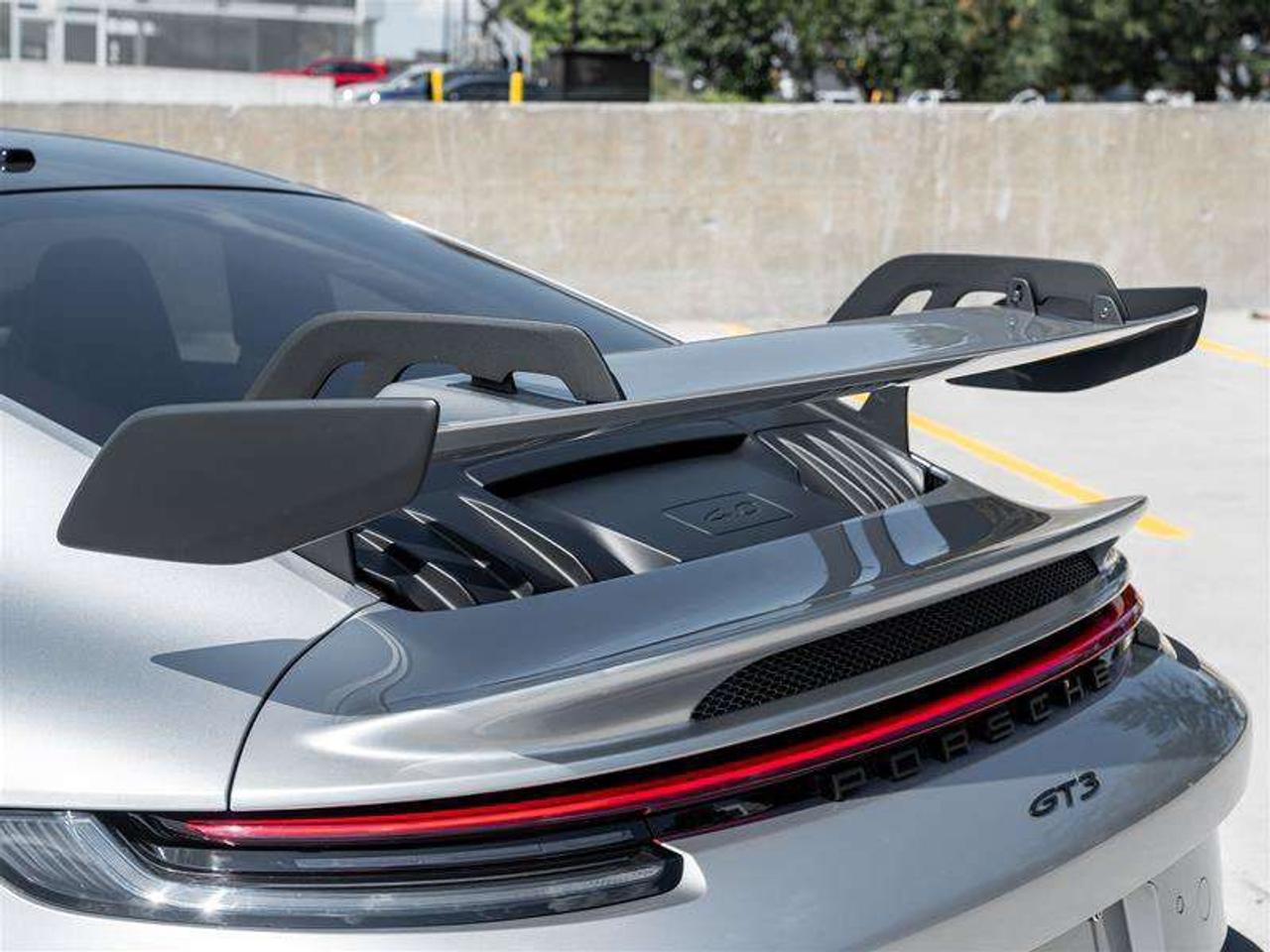 2022 Porsche 911 GT3 Coupe Existing Warranty Until June 2028 Porsche Ceramic Composite Brakes (PCCB) with Calipers in Photo