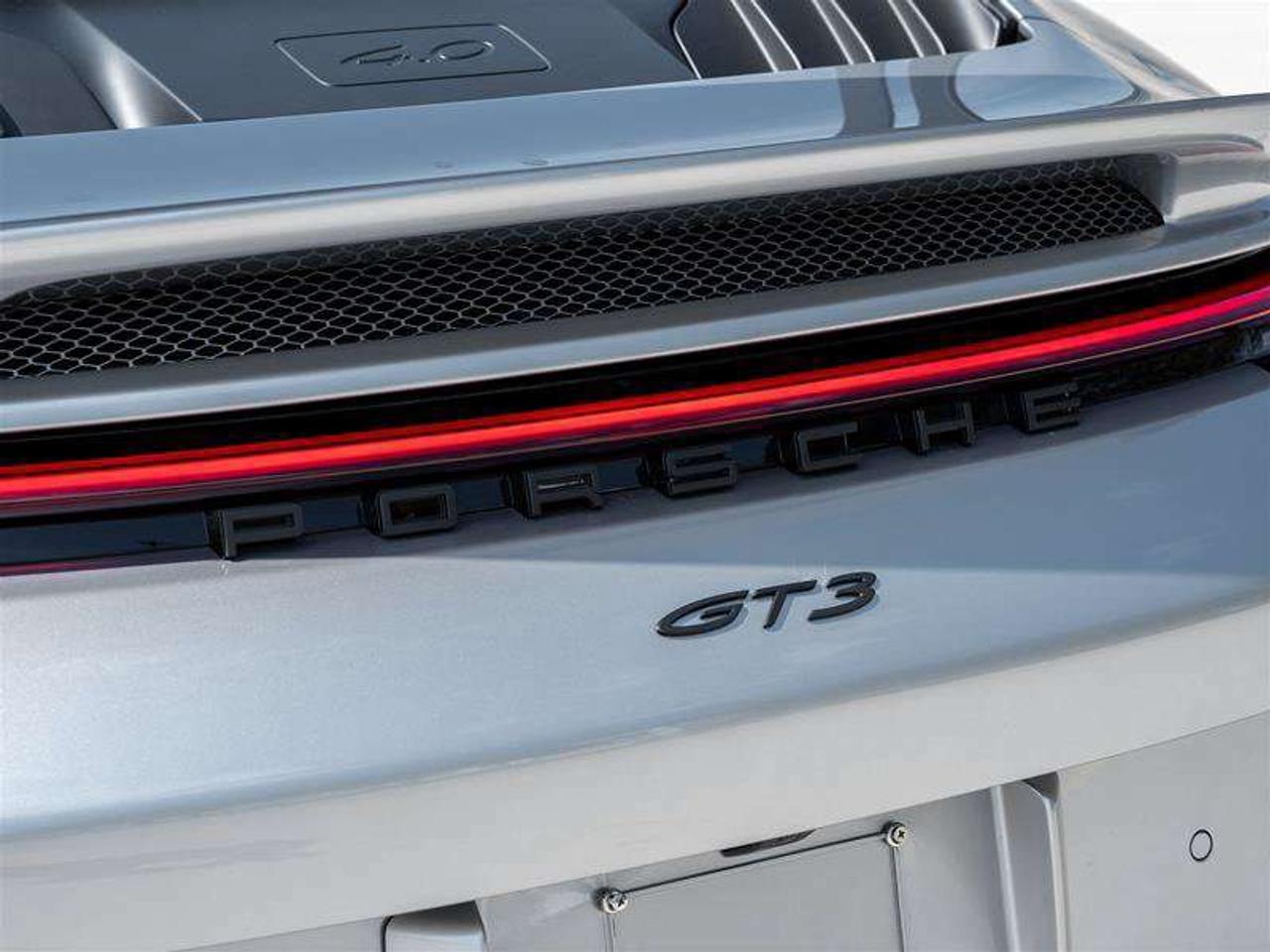 2022 Porsche 911 GT3 Coupe Existing Warranty Until June 2028 Porsche Ceramic Composite Brakes (PCCB) with Calipers in Photo