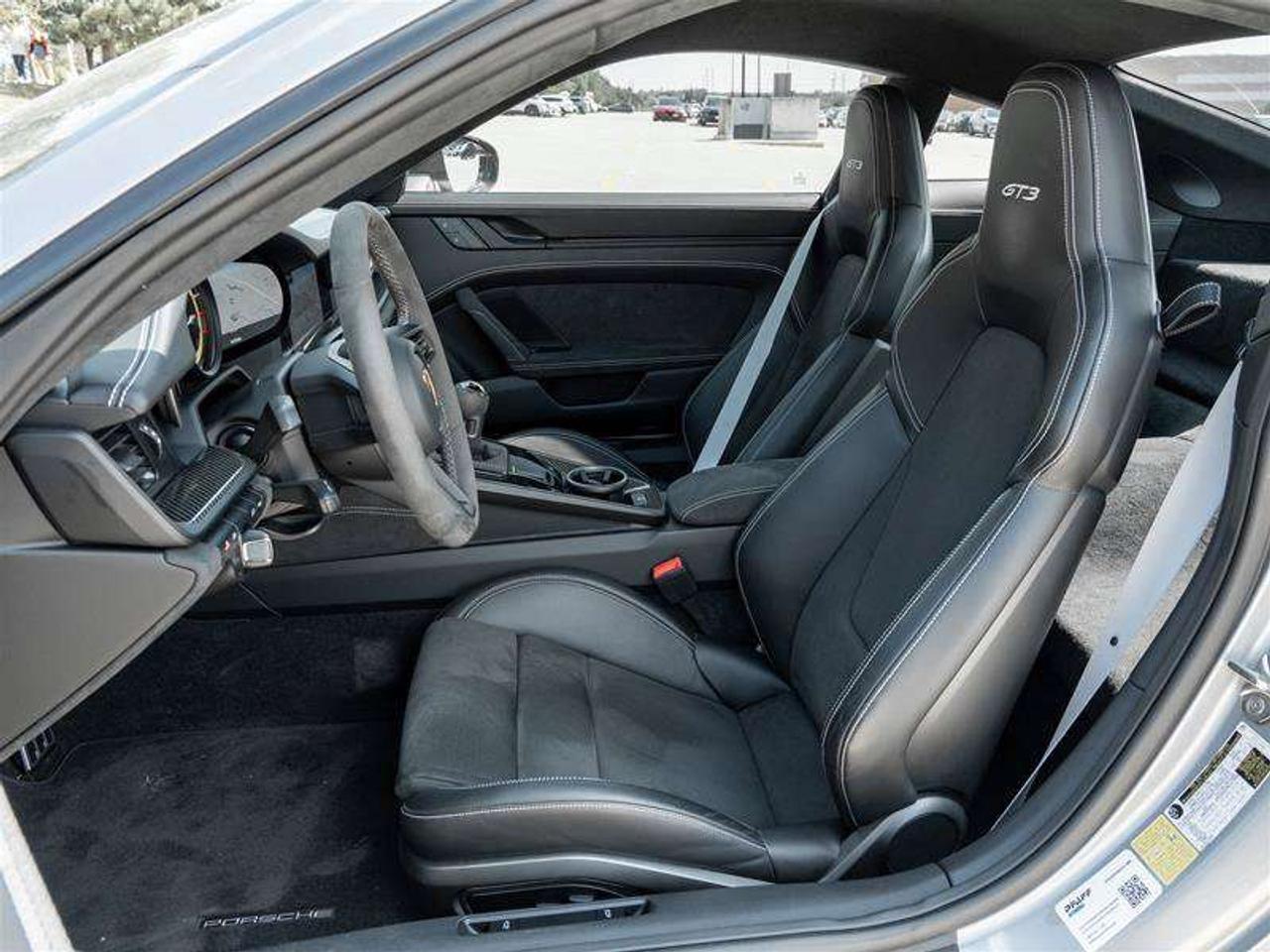 2022 Porsche 911 GT3 Coupe Existing Warranty Until June 2028 Porsche Ceramic Composite Brakes (PCCB) with Calipers in Photo
