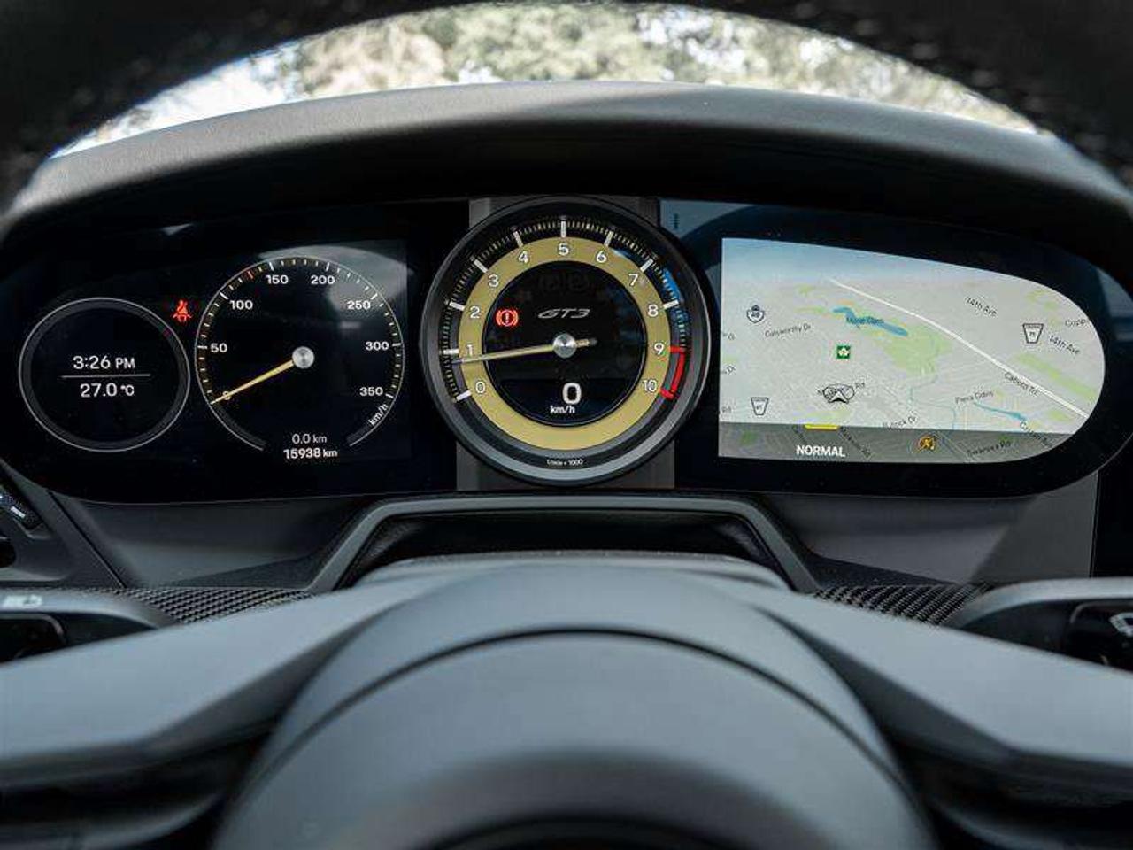 2022 Porsche 911 GT3 Coupe Existing Warranty Until June 2028 Porsche Ceramic Composite Brakes (PCCB) with Calipers in Photo