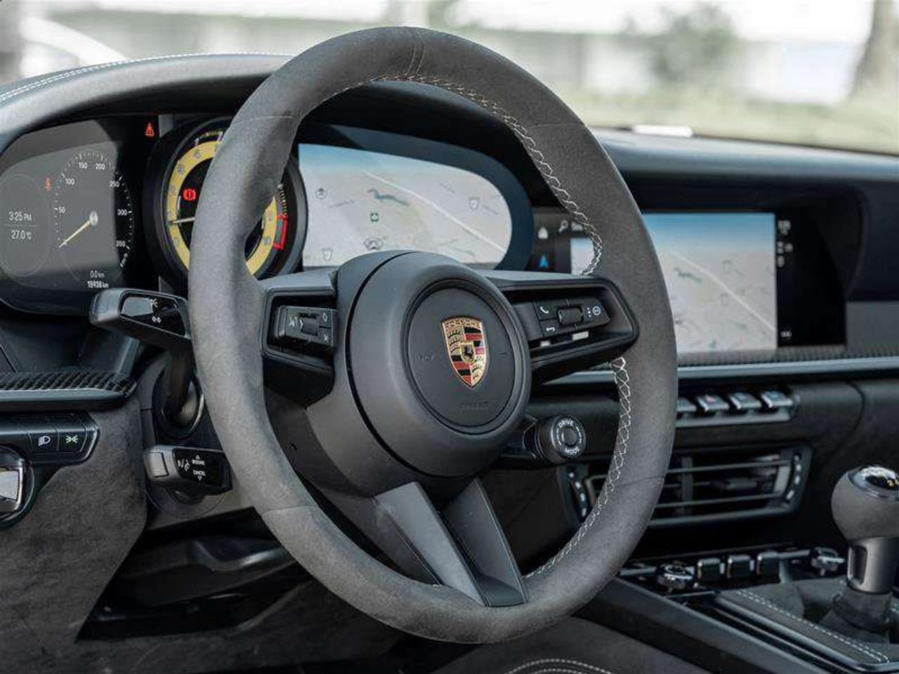 2022 Porsche 911 GT3 Coupe Existing Warranty Until June 2028 Porsche Ceramic Composite Brakes (PCCB) with Calipers in Photo