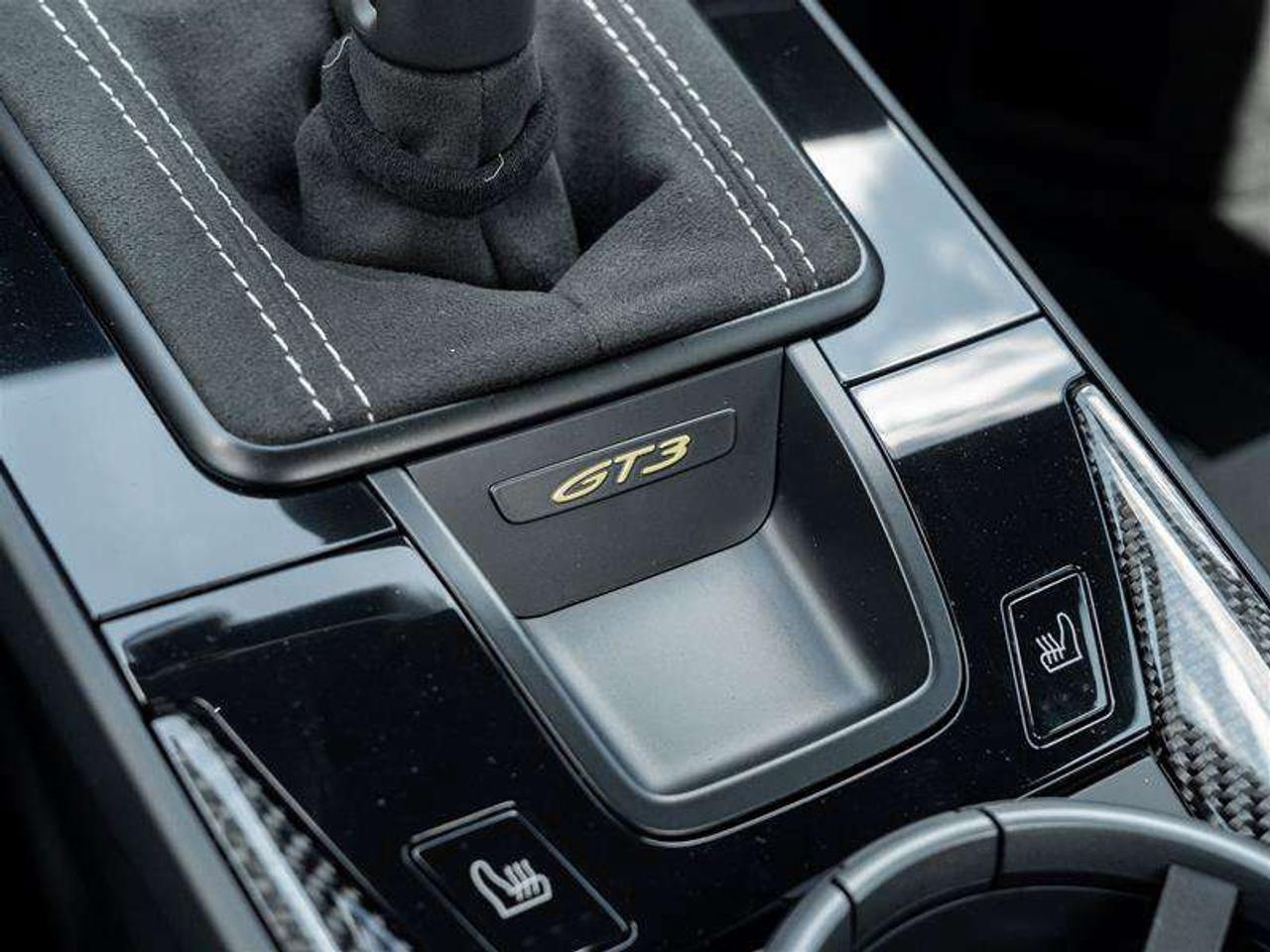 2022 Porsche 911 GT3 Coupe Existing Warranty Until June 2028 Porsche Ceramic Composite Brakes (PCCB) with Calipers in Photo