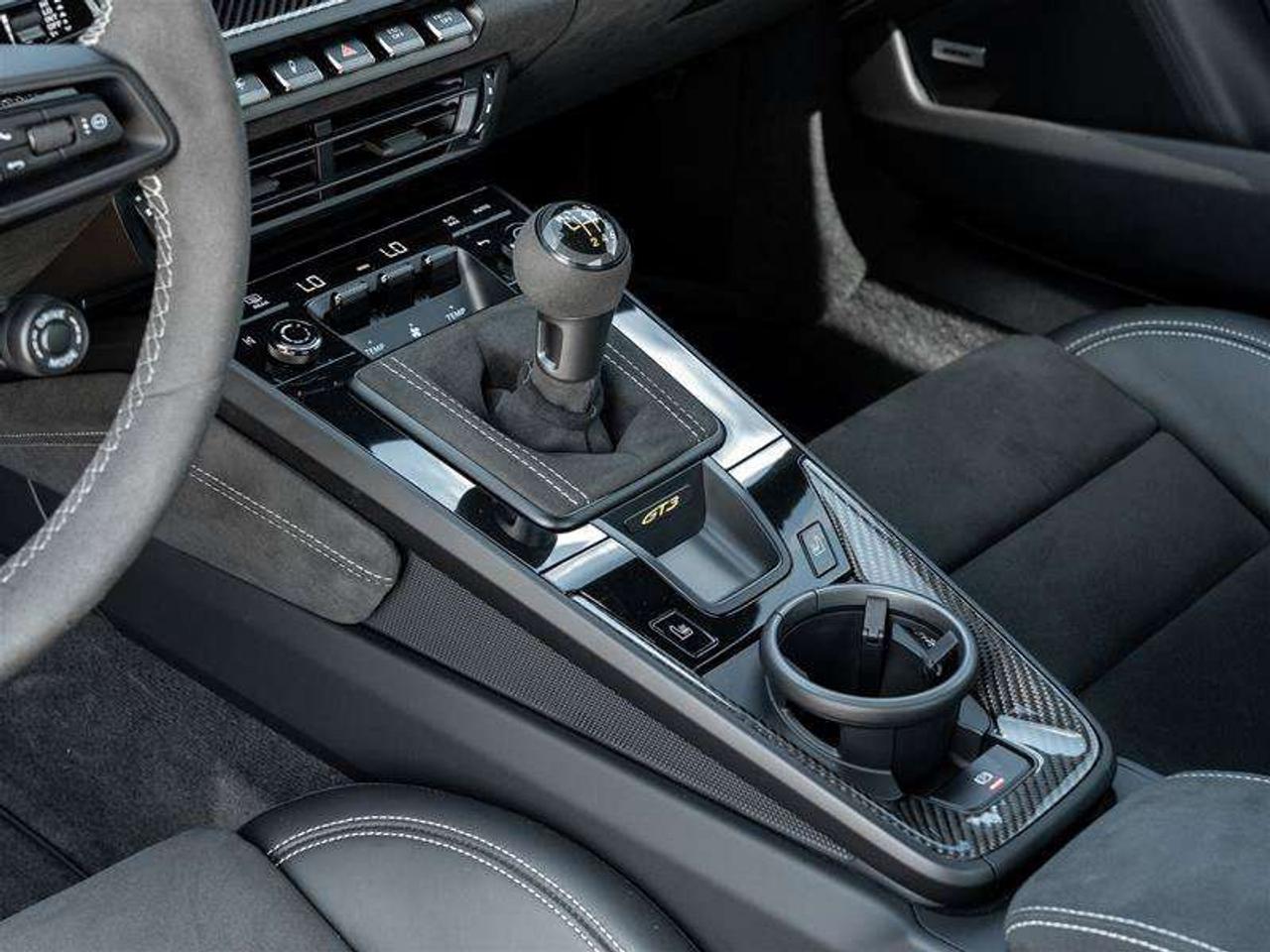 2022 Porsche 911 GT3 Coupe Existing Warranty Until June 2028 Porsche Ceramic Composite Brakes (PCCB) with Calipers in Photo