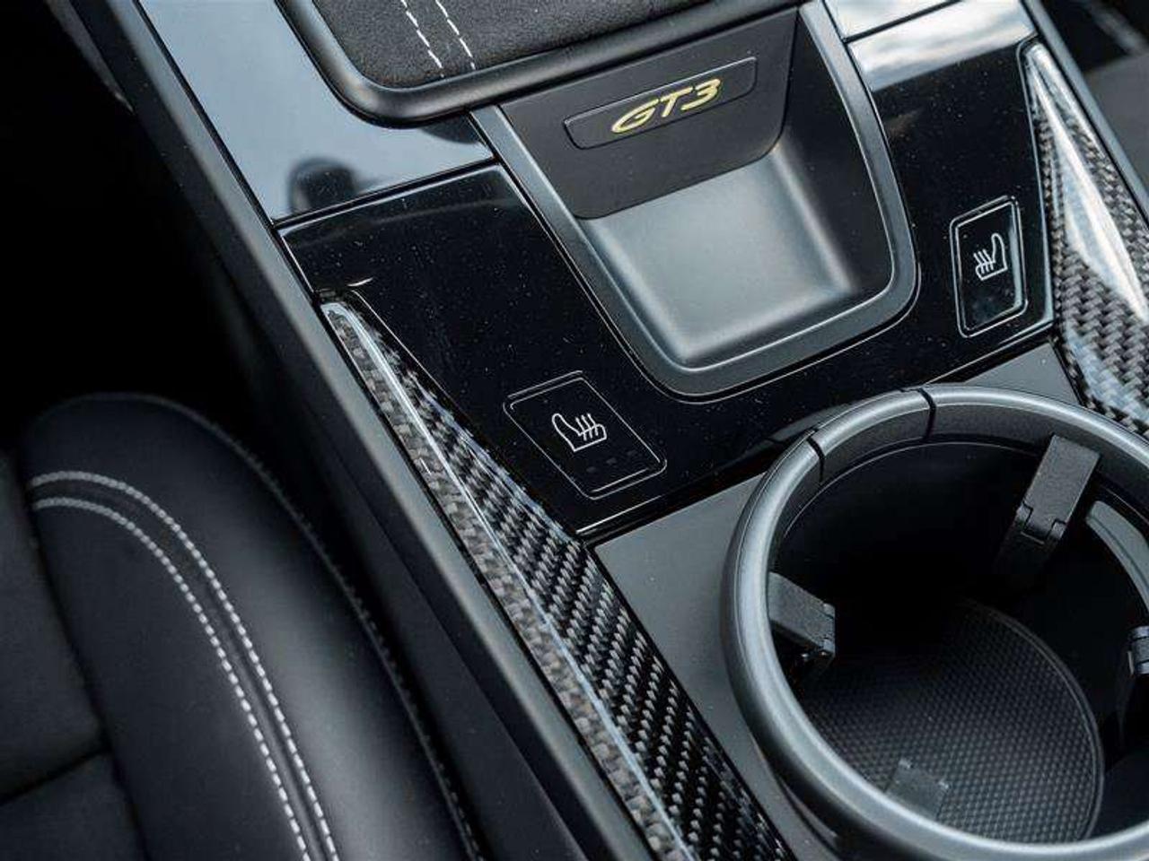 2022 Porsche 911 GT3 Coupe Existing Warranty Until June 2028 Porsche Ceramic Composite Brakes (PCCB) with Calipers in Photo