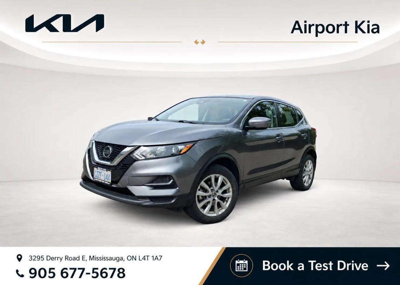 Recent Arrival!<br><br><br>Silver 2023 Nissan Qashqai S AWD<br>CVT with Xtronic 2.0L DOHC<br><br>**ABOVE IS THE SPECIAL FINANCING PRICE, $1500 MORE FOR CASH PURCHASES** PLEASE CALL AHEAD TO CHECK AVAILABILITY** ** Previous Daily Rental** We believe in a haggle-free environment and provide our best price upfront. We compare our vehicles with competing inventory and adjust our prices daily. At Airport Kia, our team is dedicated to providing exceptional customer service and making your car buying and ownership experience as smooth and enjoyable as possible. From our knowledgeable sales associates who are always ready to help you find the perfect vehicle for your needs and budget, to our expert technicians who are committed to keeping your Kia running smoothly and efficiently, our team is here to meet all of your automotive needs and exceed your expectations. Were proud to be a family-owned dealership, and we treat every customer like family too. That means personalized service tailored to your needs, a warm and welcoming atmosphere, and a commitment to honesty, integrity, and transparency in all of our interactions. So when you choose Airport Kia, you can rest assured that youre in good hands with our team. Visit us today at 3295 Derry Road East, Mississauga, Ontario L4T 1A8 or give us a call at 905-677-5678 to experience the Airport Kia difference for yourself.<br><br><br>Airport Kia is proud to serve Toronto, Ottawa, Mississauga, Brampton, Hamilton, London, Markham, Vaughn, Kitchener, Richmond Hill, Burlington, Sudbury, Oshawa, Barrie, St. Catharines, Guelph, Cambridge, Kingston, Thunder Bay, Waterloo, Brantford, Pickering, Niagara Falls, Peterborough, Sault Ste. Marie, Sarnia, North Bay, Belleville, Timmins, Woodstock, St. Thomas, Stratford, Orillia, Owen Sound. Aurora, Milton, Oakville, Parry Sound, Whitby. Our used car may include: Mercedes-Benz, Sprinter, AMG, BMW, MINI, Jaguar, Land Rover, Chrysler, Dodge, Jeep, RAM, FIAT, Ford, Lincoln, Honda, Lexus, Toyota, Mazda, Chevrolet, Buick, GMC, and Corvette, With over 23 brands we look forward to serving all your automotive needs!