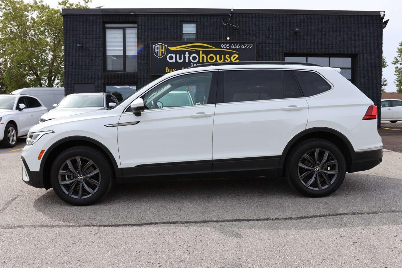 2022 Volkswagen Tiguan COMFORTLINE-4MOTION-7PASS-R STARTER/ADAPTCRUISE/BCAM/BLIS/FCW/LEATHER/H SEATS&STEERING/KEYLESS/CARPLAY/PANOROOF Photo