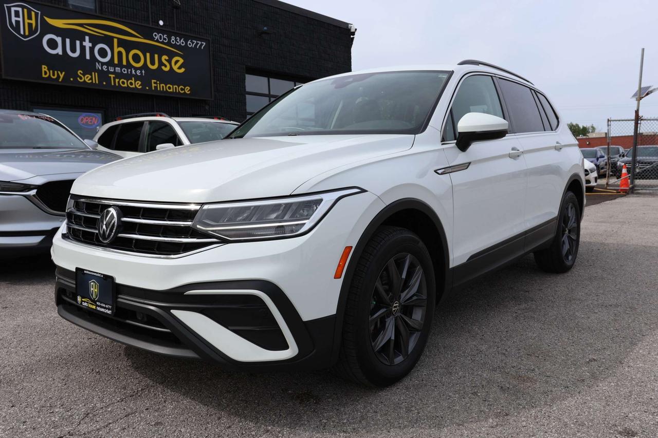 2022 Volkswagen Tiguan COMFORTLINE-4MOTION-7PASS-R STARTER/ADAPTCRUISE/BCAM/BLIS/FCW/LEATHER/H SEATS&STEERING/KEYLESS/CARPLAY/PANOROOF Photo