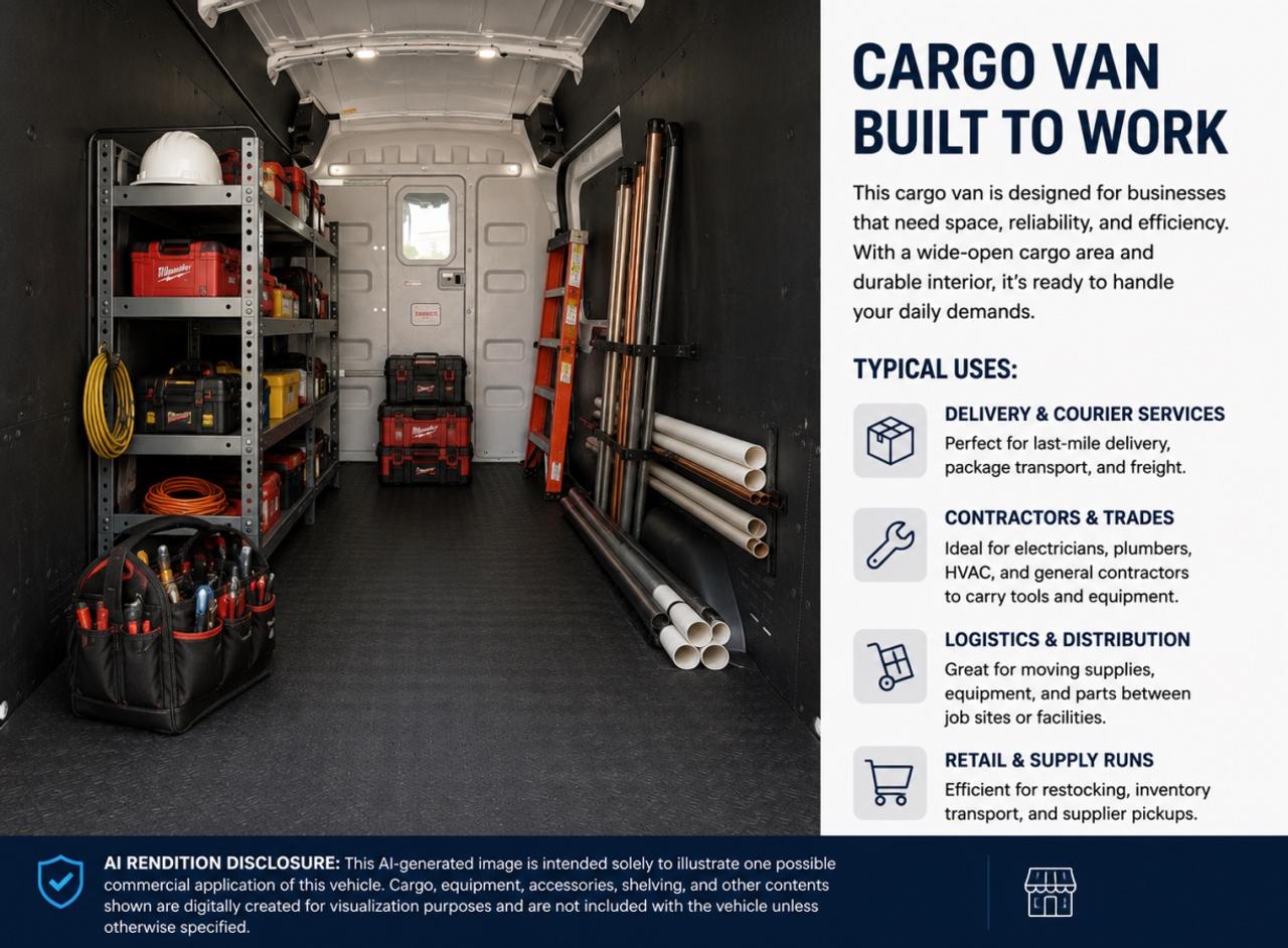 2025 Ford Transit Cargo Van Base Photo