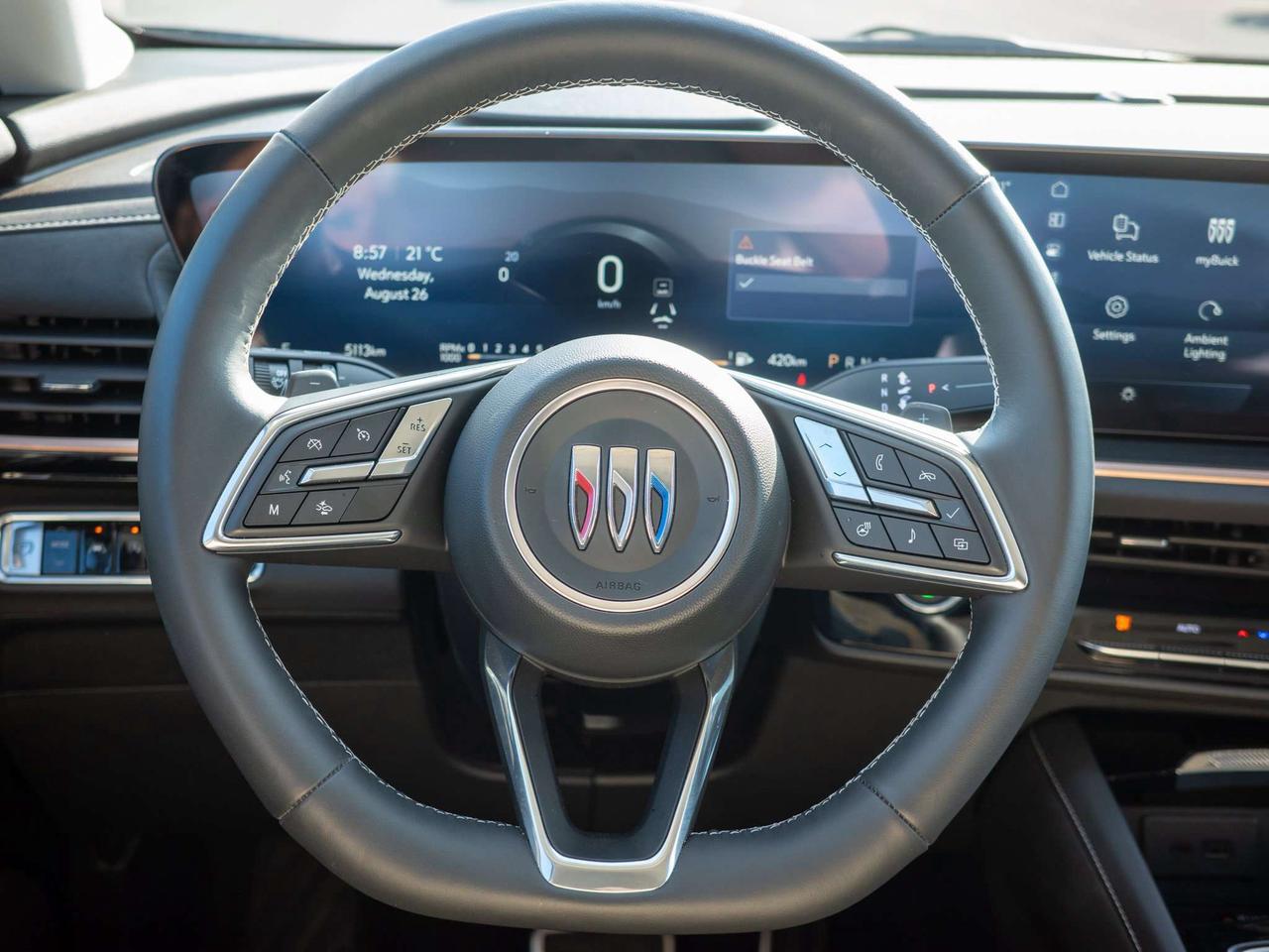 2026 Buick Envision Sport Touring - Leather Steering Wheel Photo