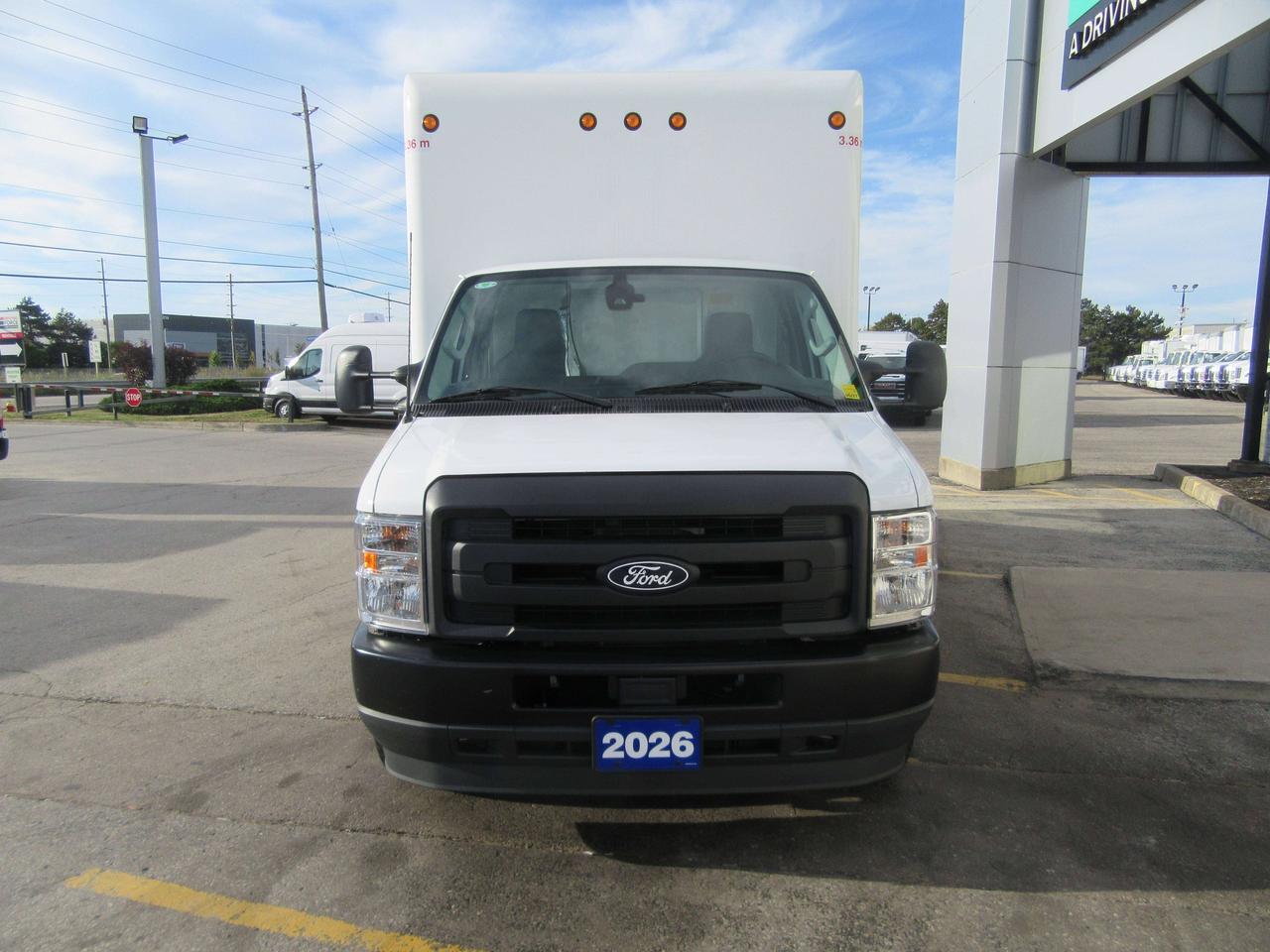 2026 Ford E-450 GAS 16FT HIGH BOX CUBE VAN WITH ROLL OUT RAMP Photo