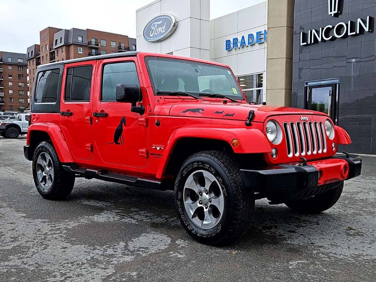 2017 Jeep Wrangler UNLIMITED SAHARA   *** PUBLIC WHOLESALE*** AS IS Photo3