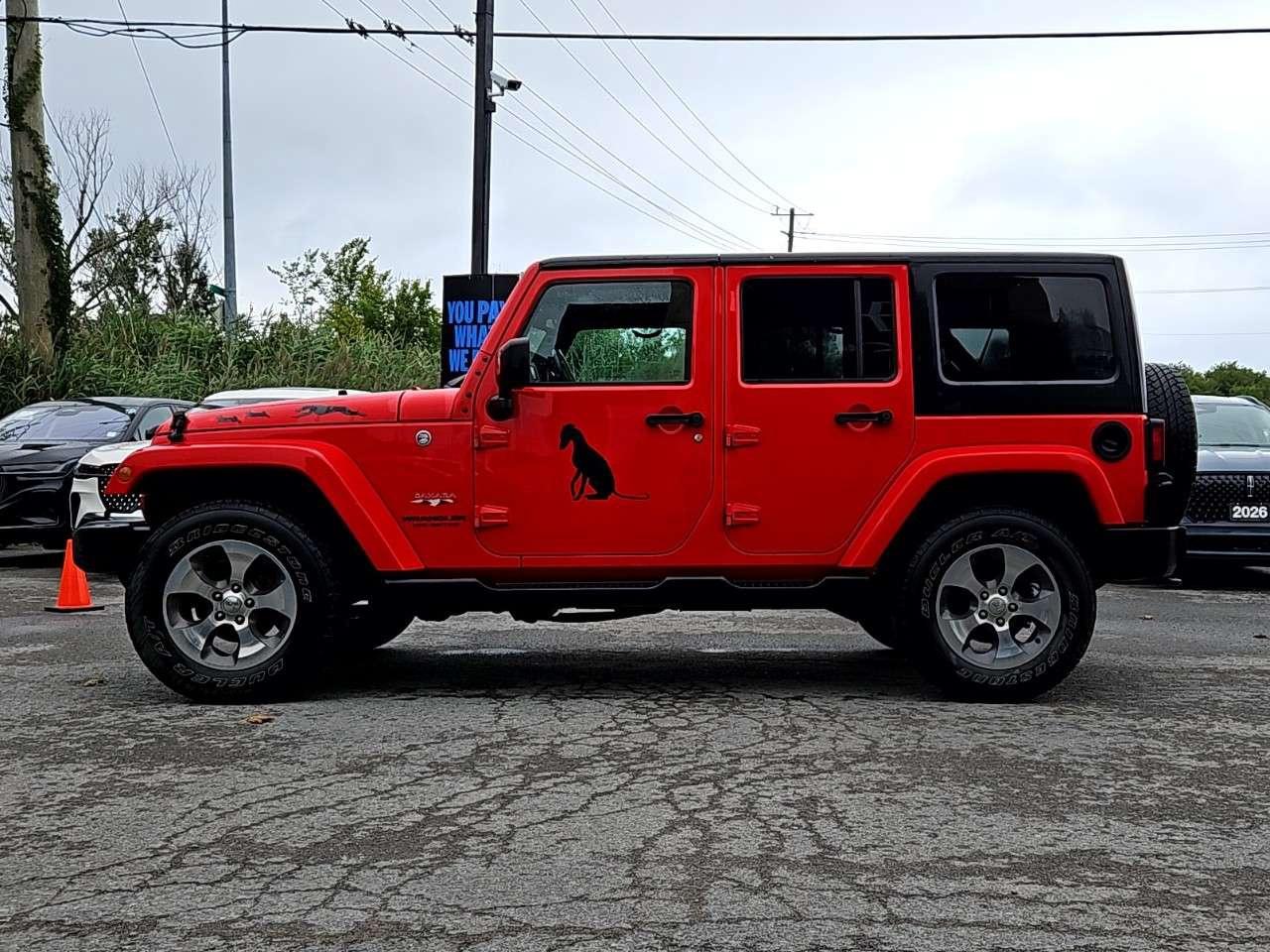 2017 Jeep Wrangler UNLIMITED SAHARA   *** PUBLIC WHOLESALE*** AS IS Photo