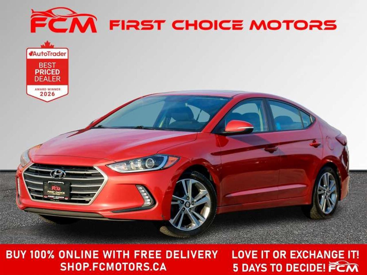 2017 Hyundai Elantra GLS   FULLY CERTIFIED WITH WARRANTY Photo