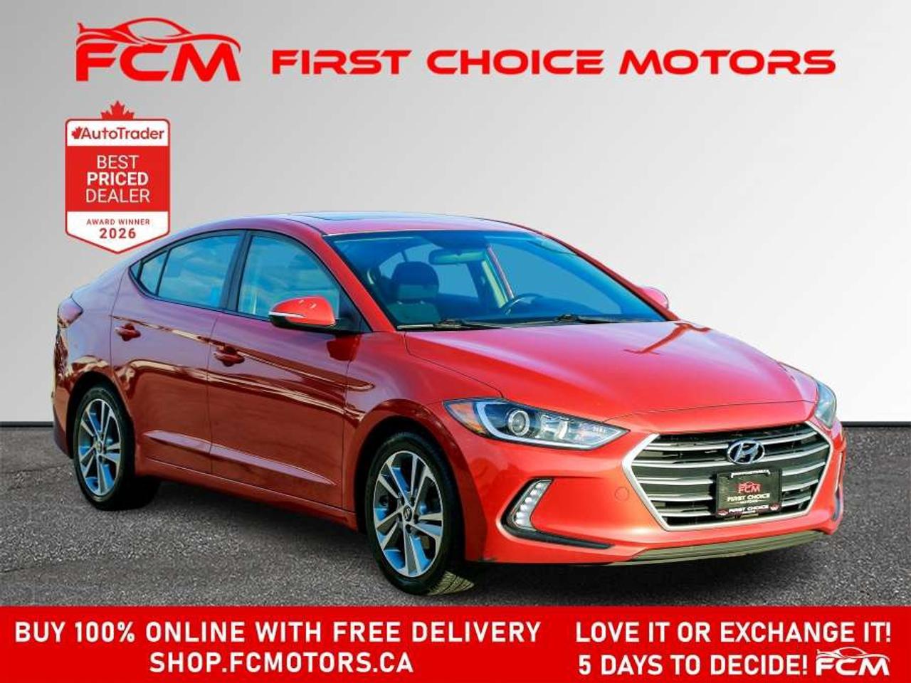 2017 Hyundai Elantra GLS   FULLY CERTIFIED WITH WARRANTY Photo