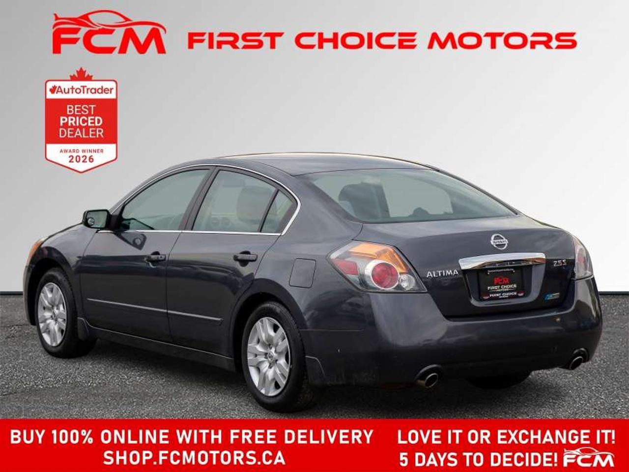 2011 Nissan Altima S   FULLY CERTIFIED WITH WARRANTY Photo