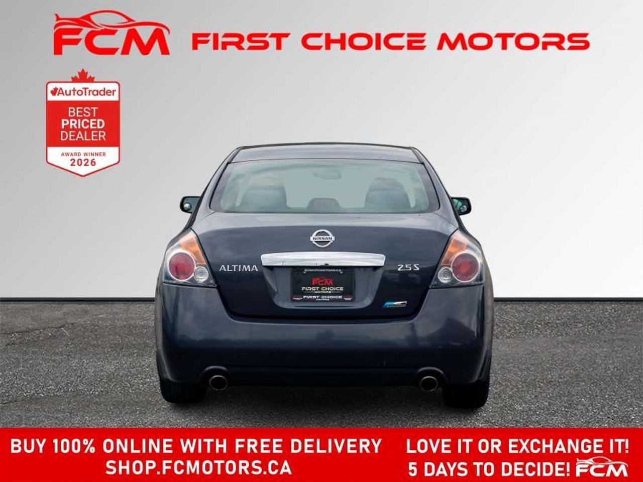 2011 Nissan Altima S   FULLY CERTIFIED WITH WARRANTY Photo